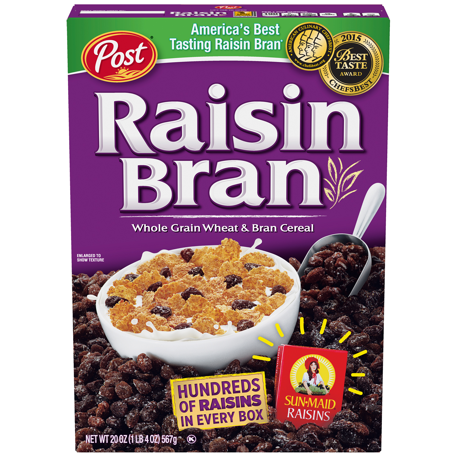Raisins Cold Cereals UPC & Barcode