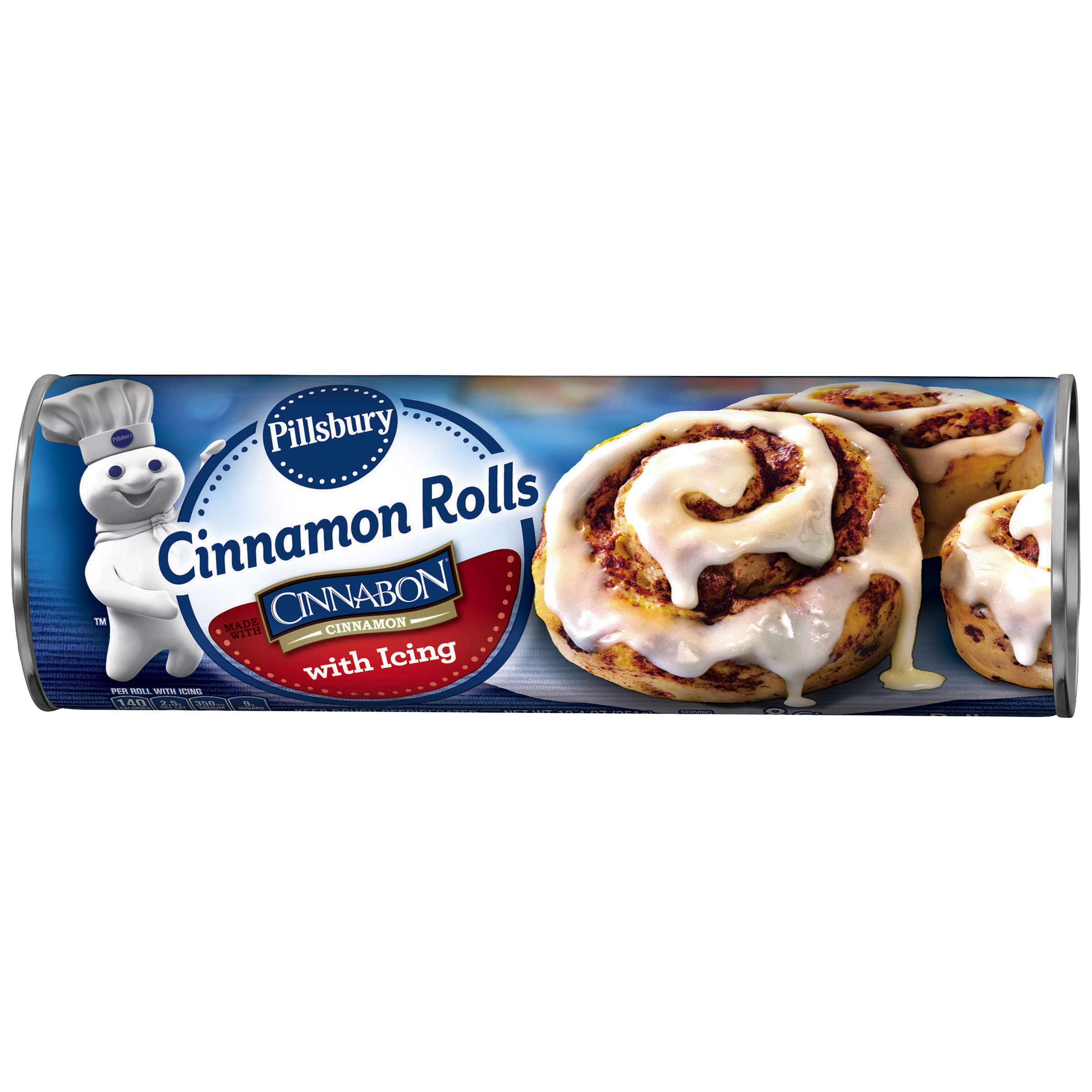 UPC 018000005017 with Icing Cinnamon Rolls 12.4 CYLINDER