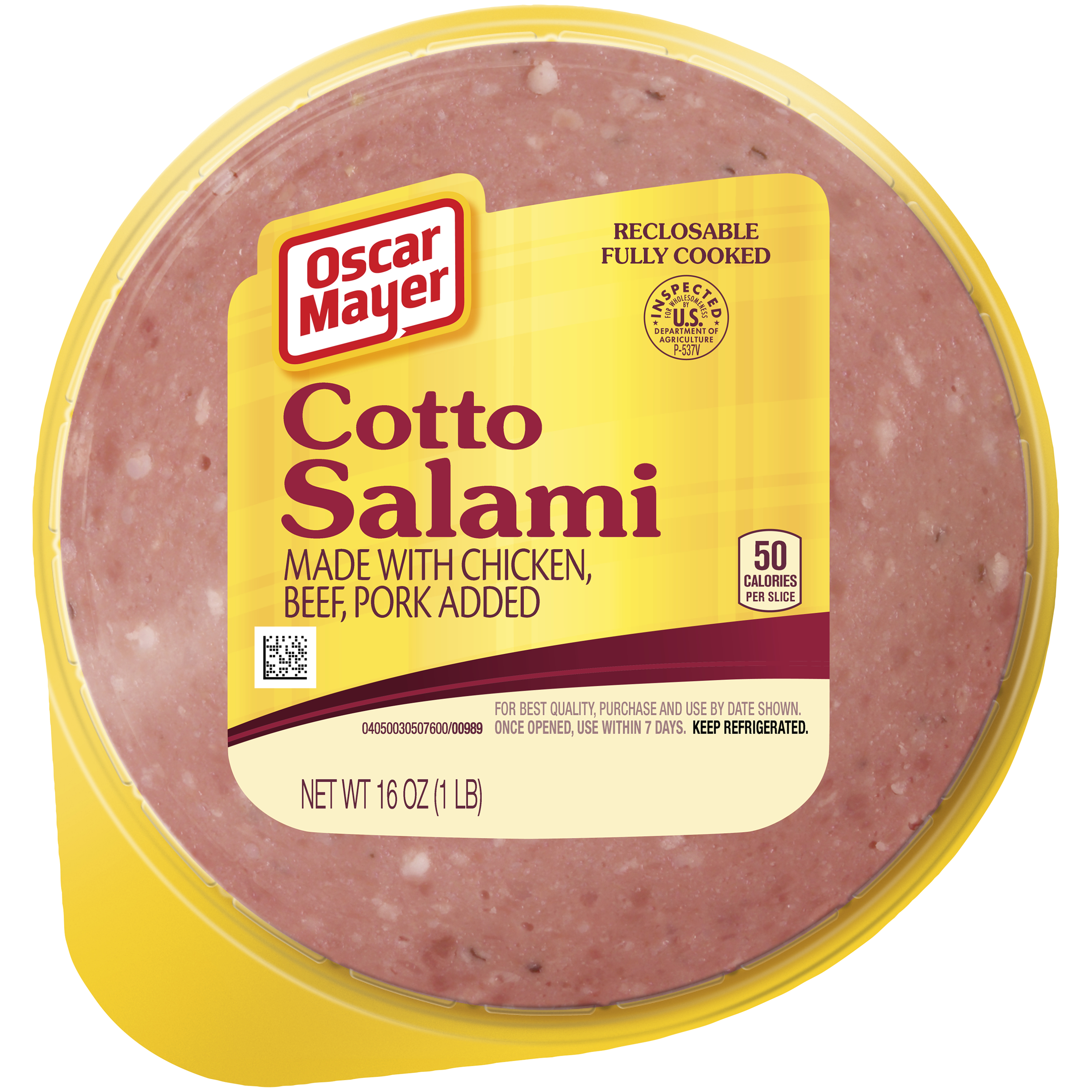 UPC 044700009895 product image for Oscar Mayer Cotto Salami 16 OZ WELL | upcitemdb.com