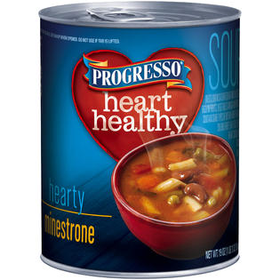 Progresso Heart Healthy Minestrone Soup 19 OZ CAN - Food & Grocery