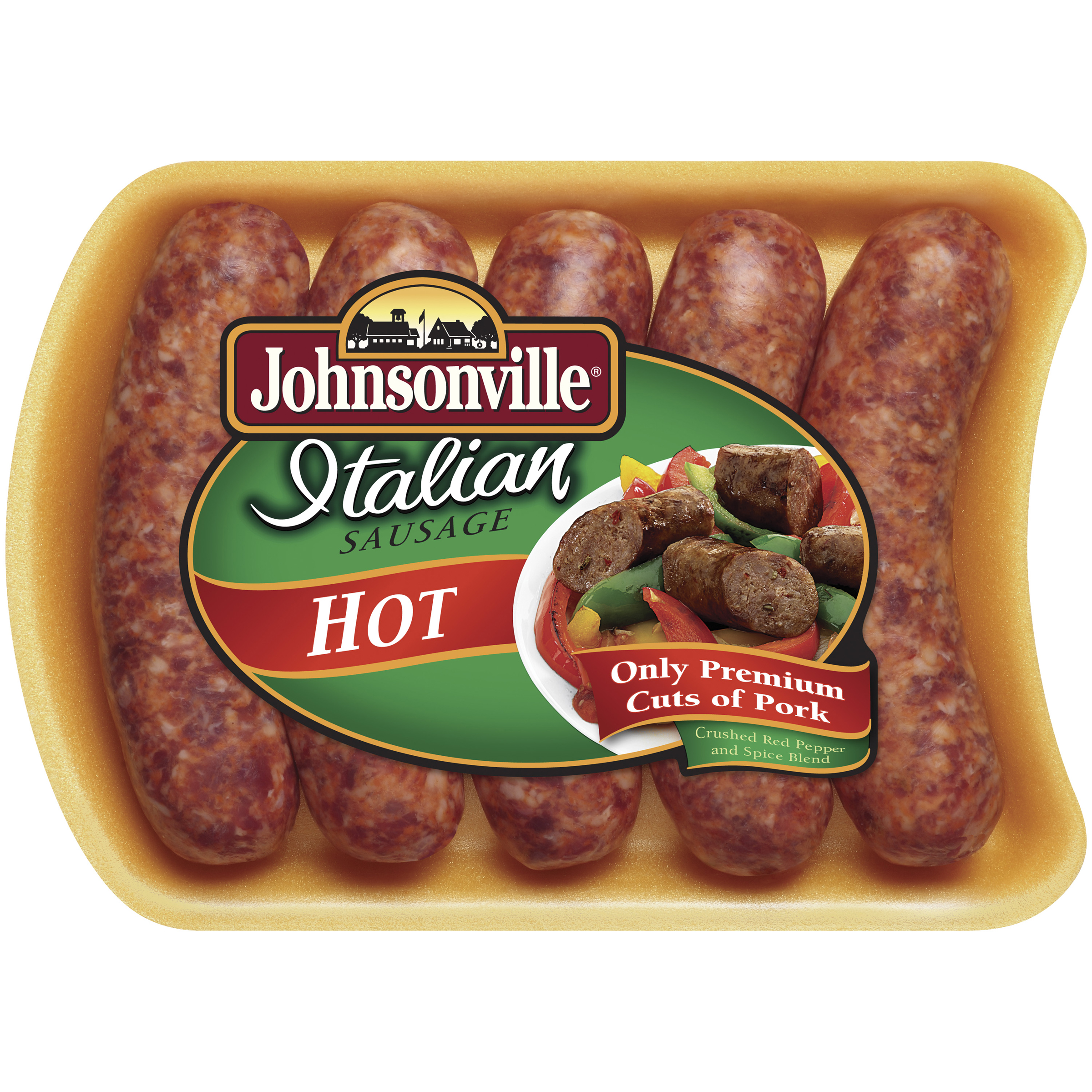 Johnsonville Hot (101305, 101352) Italian Sausage 19 OZ TRAY Shop