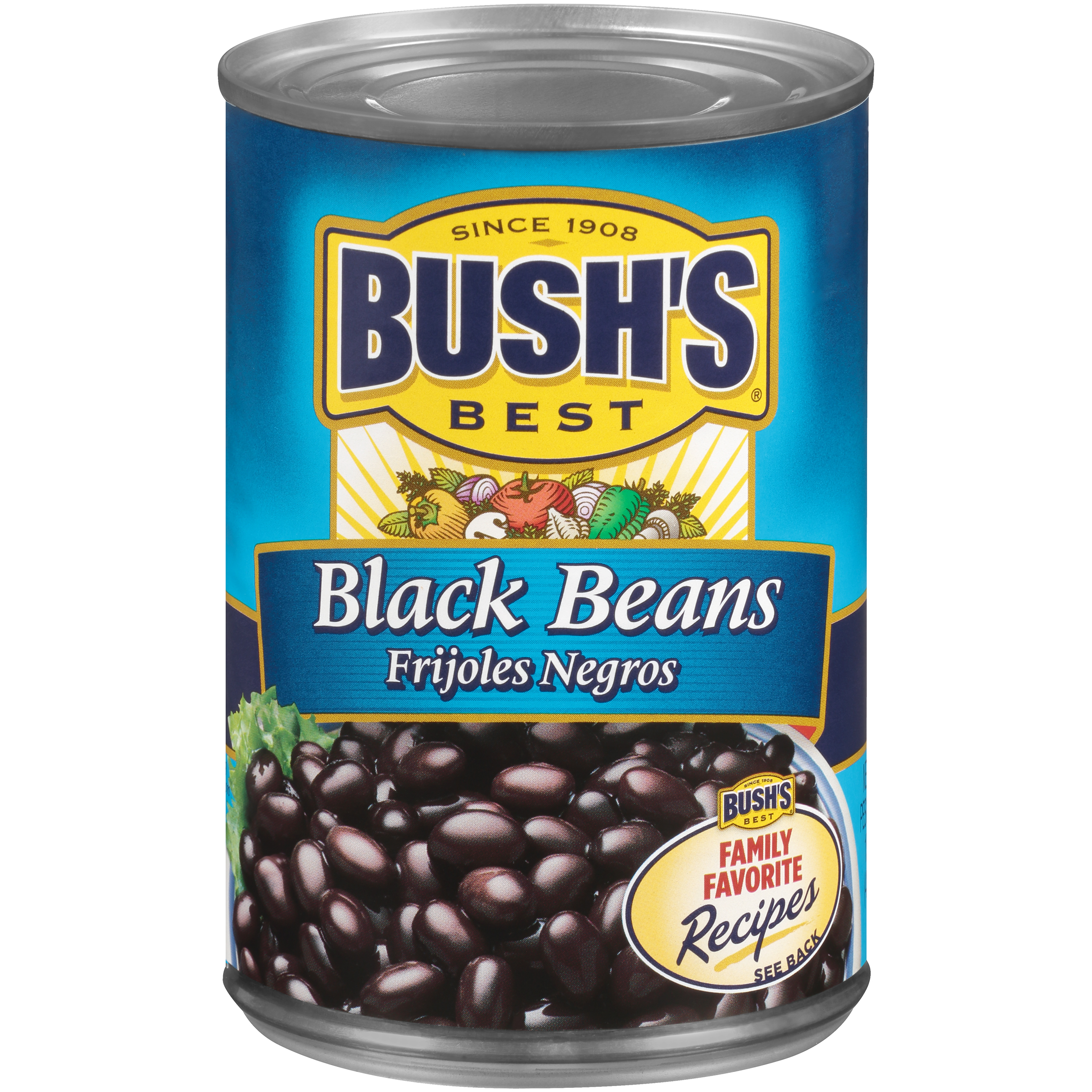 UPC 039400018803 Bushs Best Black Beans 1 Can (15 oz)