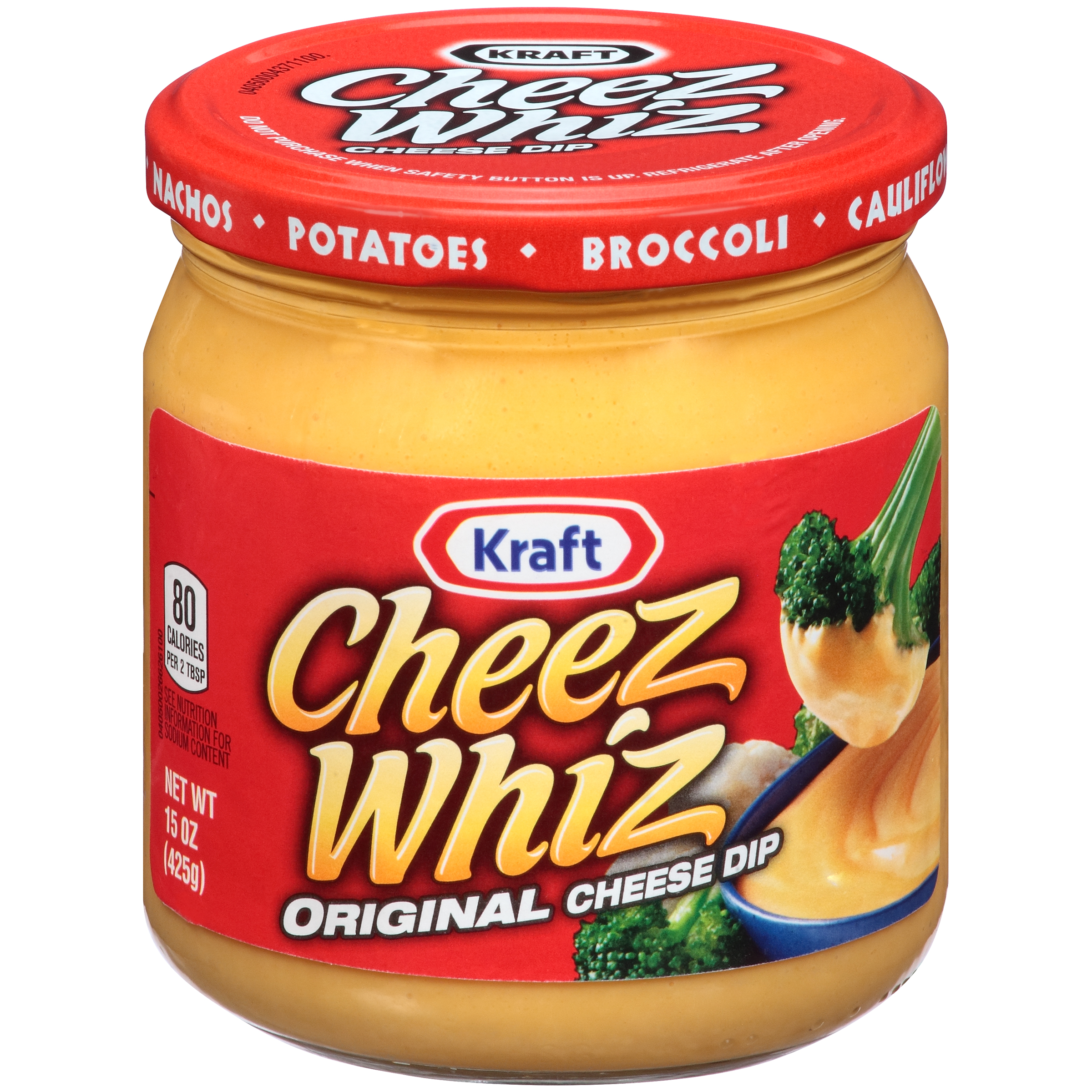 UPC 021000626793 Cheez Whiz Original Cheese Dip 15 Oz Jar (Pack