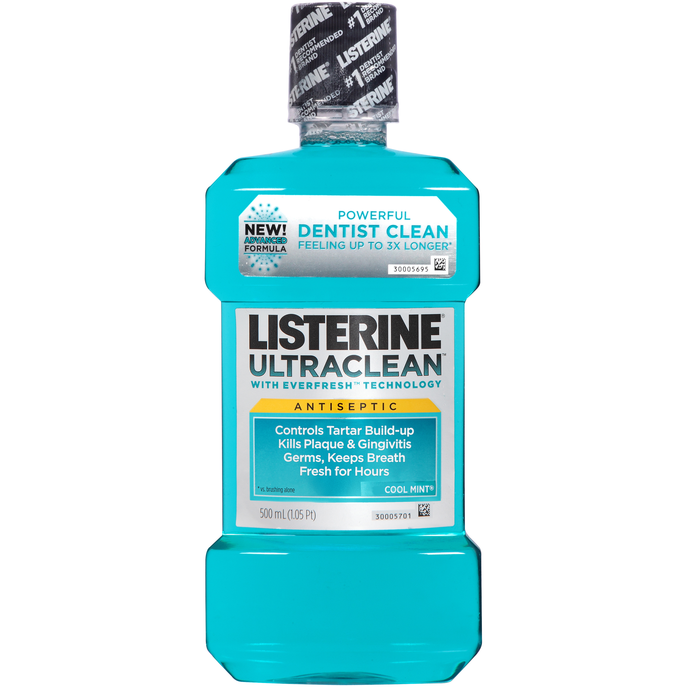 312547422680 UPC Listerine Ultraclean Antiseptic Cool Mint Mouthwash