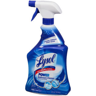 Lysol Bathroom Cleaner, Island Breeze, 32 fl oz (1 qt) 946 ml