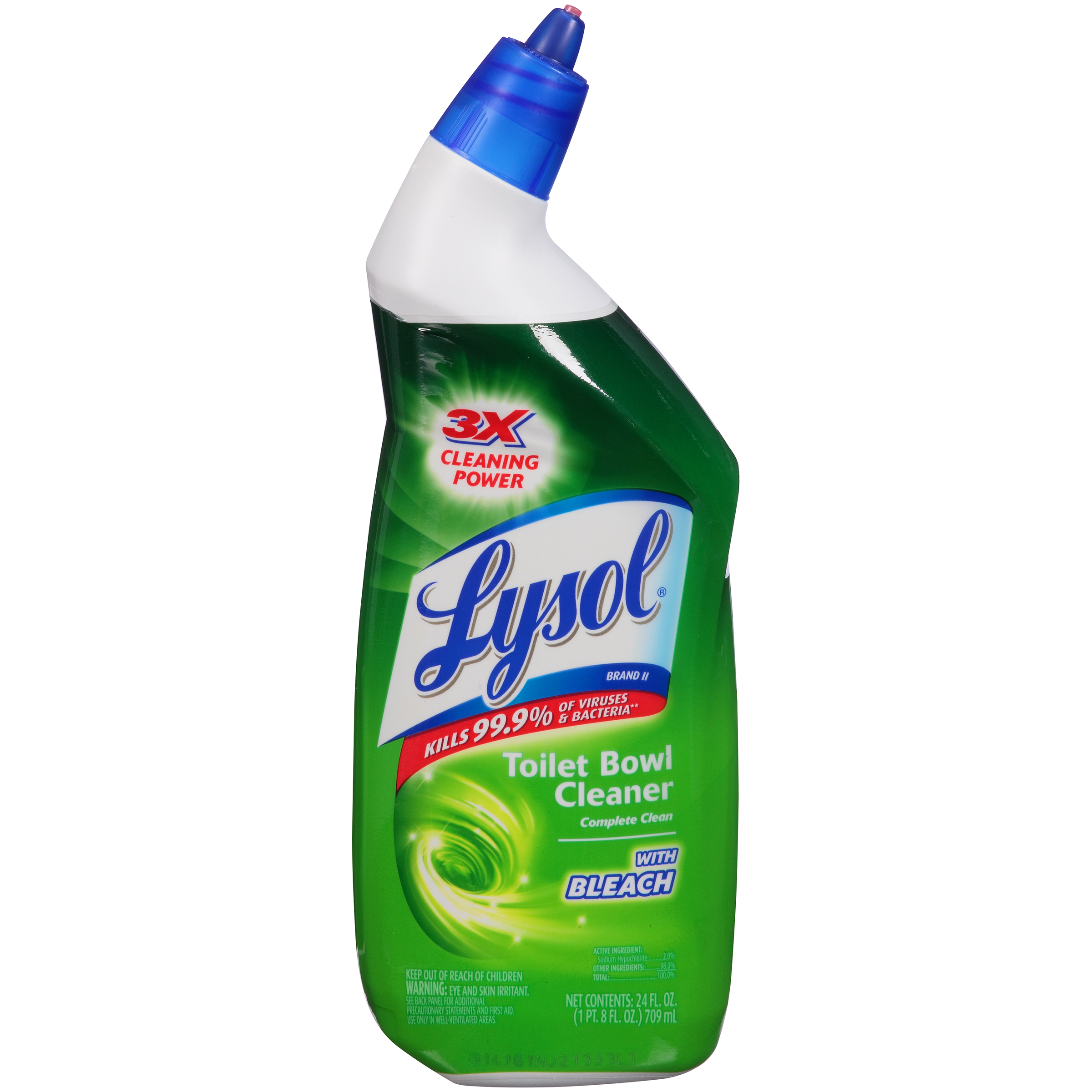 UPC 019200750554 Lysol Toilet Bowl Cleaner with Bleach