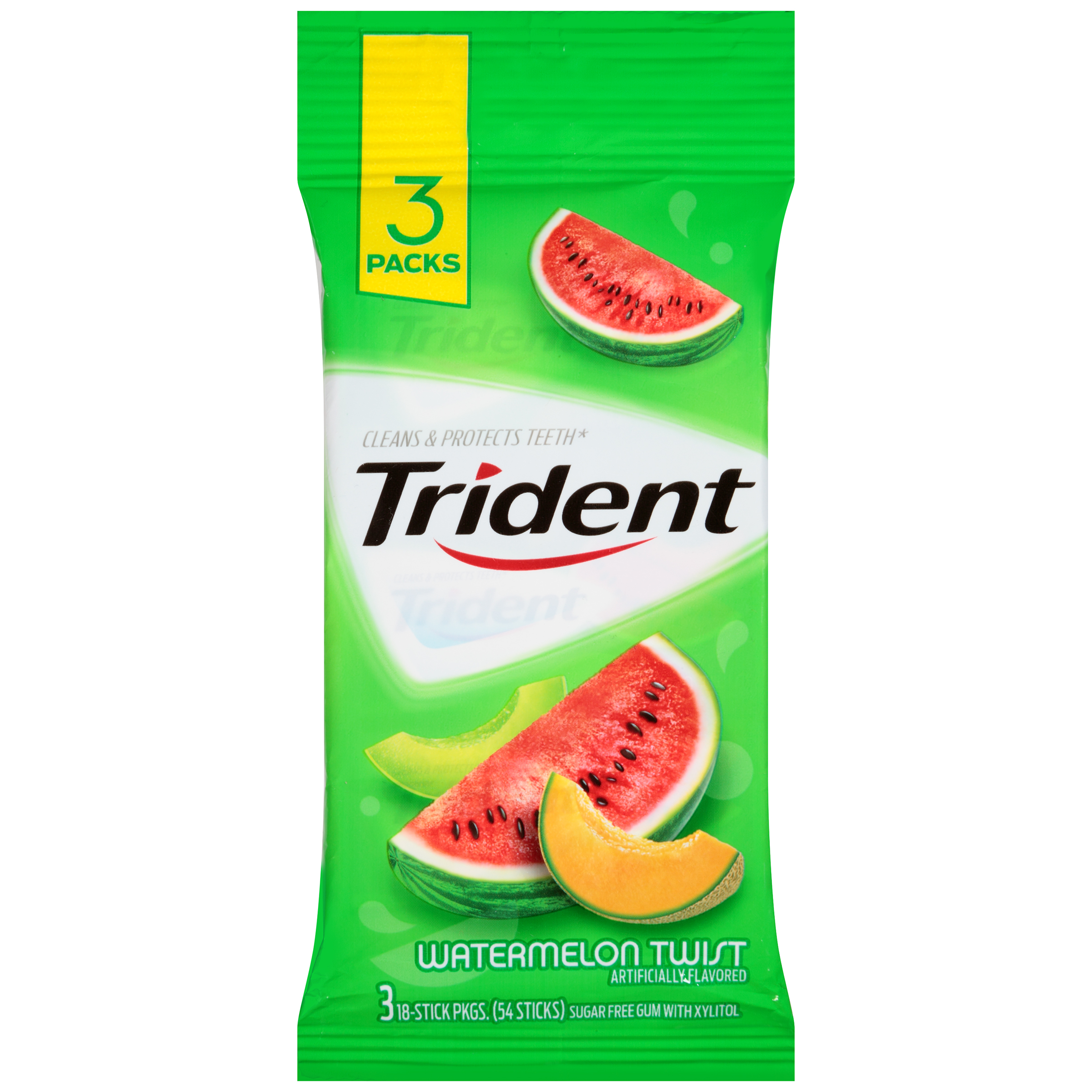 UPC 012546672849 Trident SugarFree Watermelon Twist Flavor Gum, 18