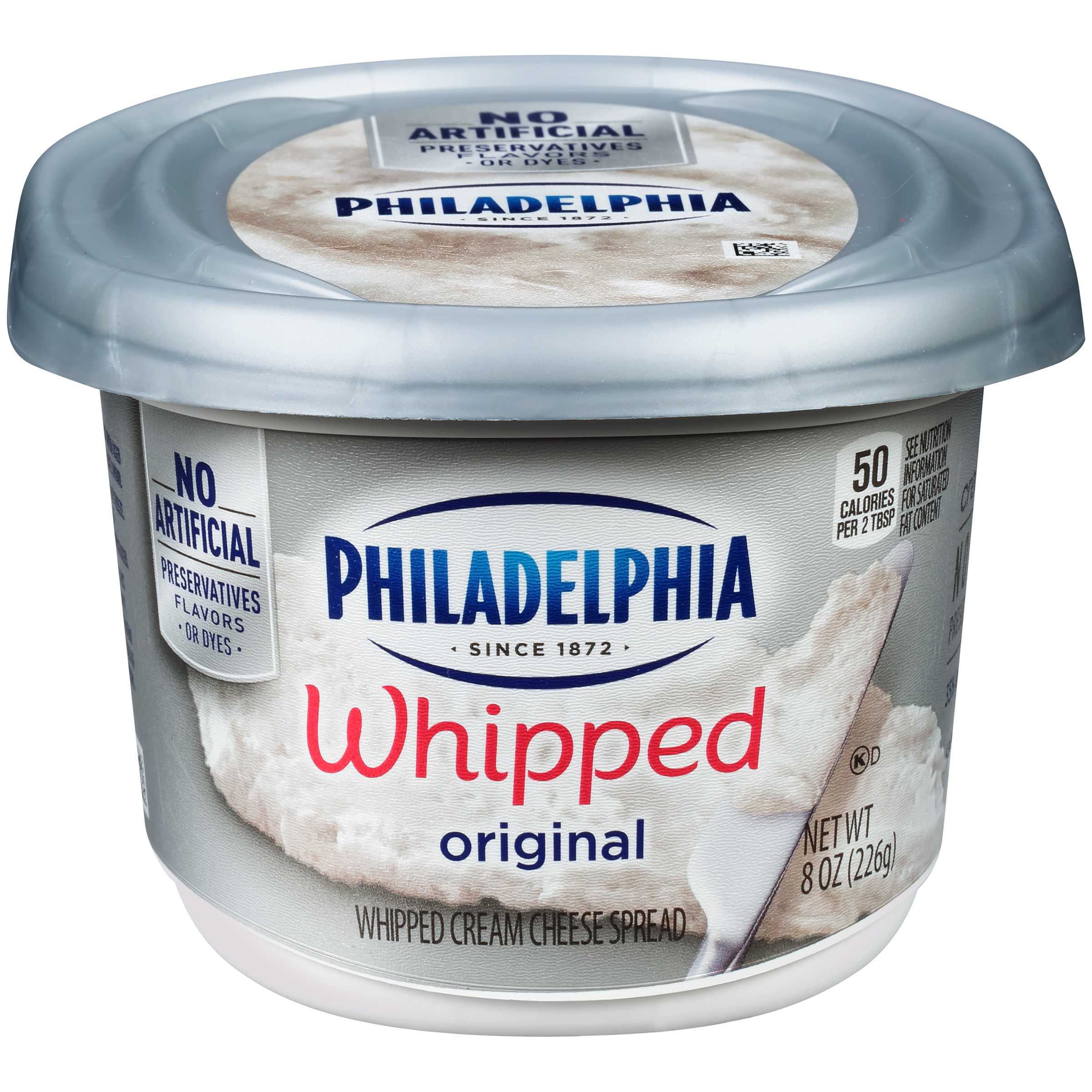 UPC 021000619849 product image for Whipped Original Cream Cheese Spread 8 OZ PLASTIC TUB | upcitemdb.com