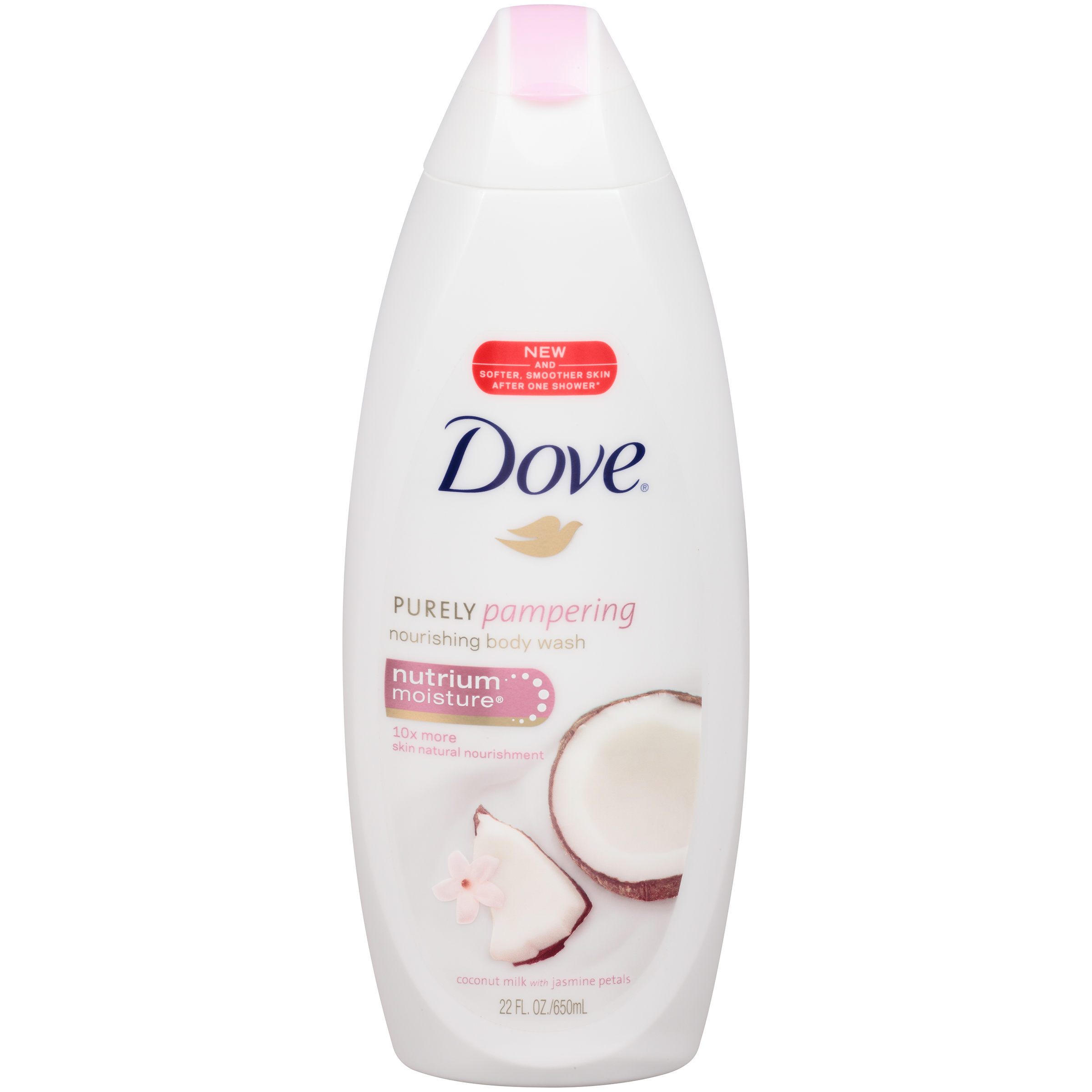 Dove NutriumMoisture Body Wash, Cream Oil, Cherry Blossom & Almond, 24