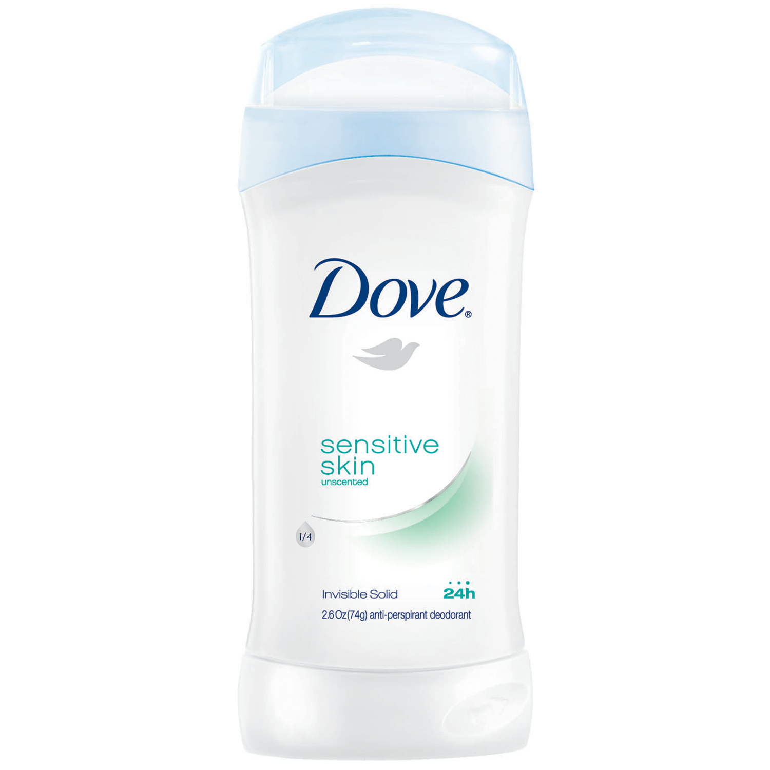 Dove AntiPerspirant Deodorant, Invisible Solid, Sensitive Skin