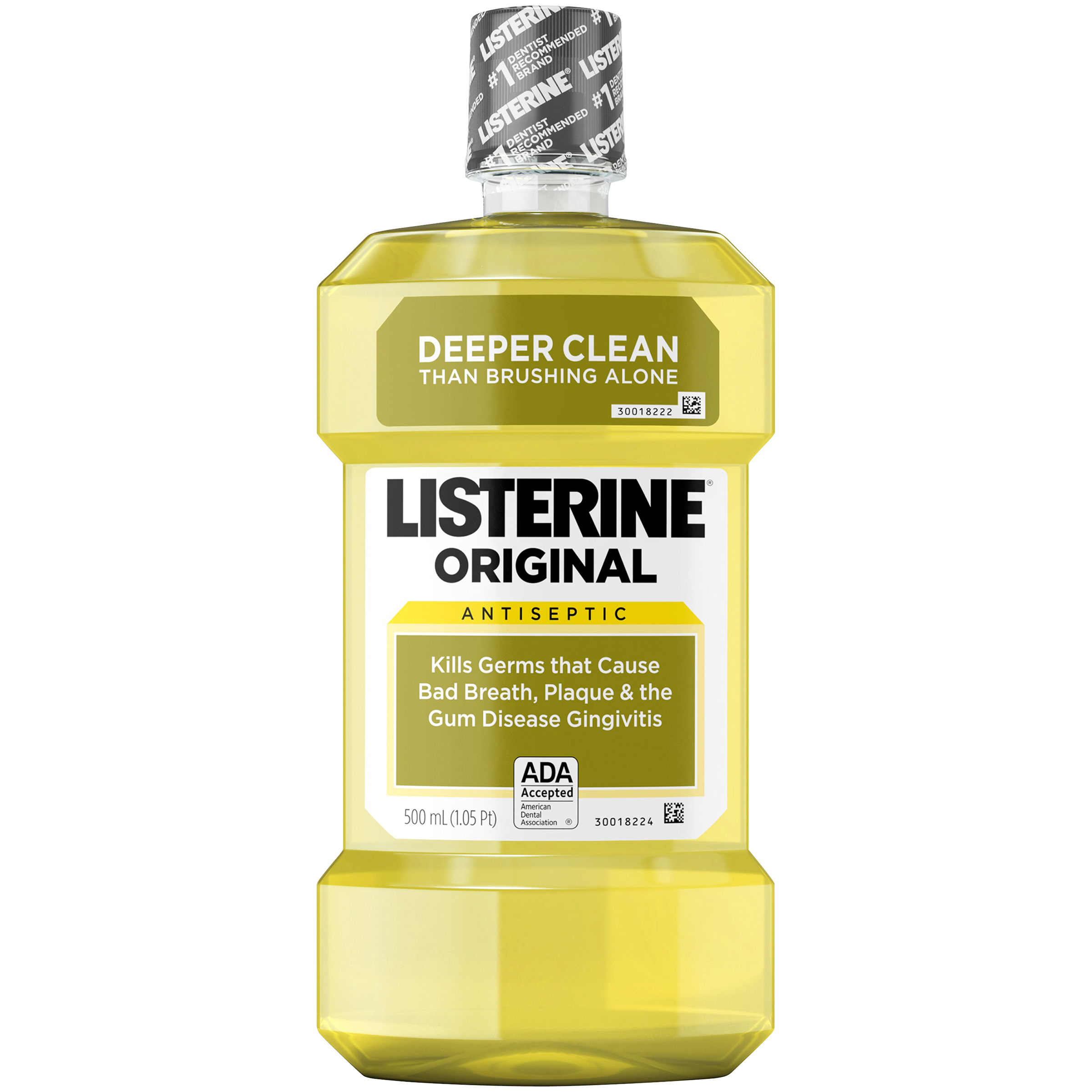 Listerine Original Flavor Mouthwash Antiseptic, 1.05 pt (500 ml) Shop