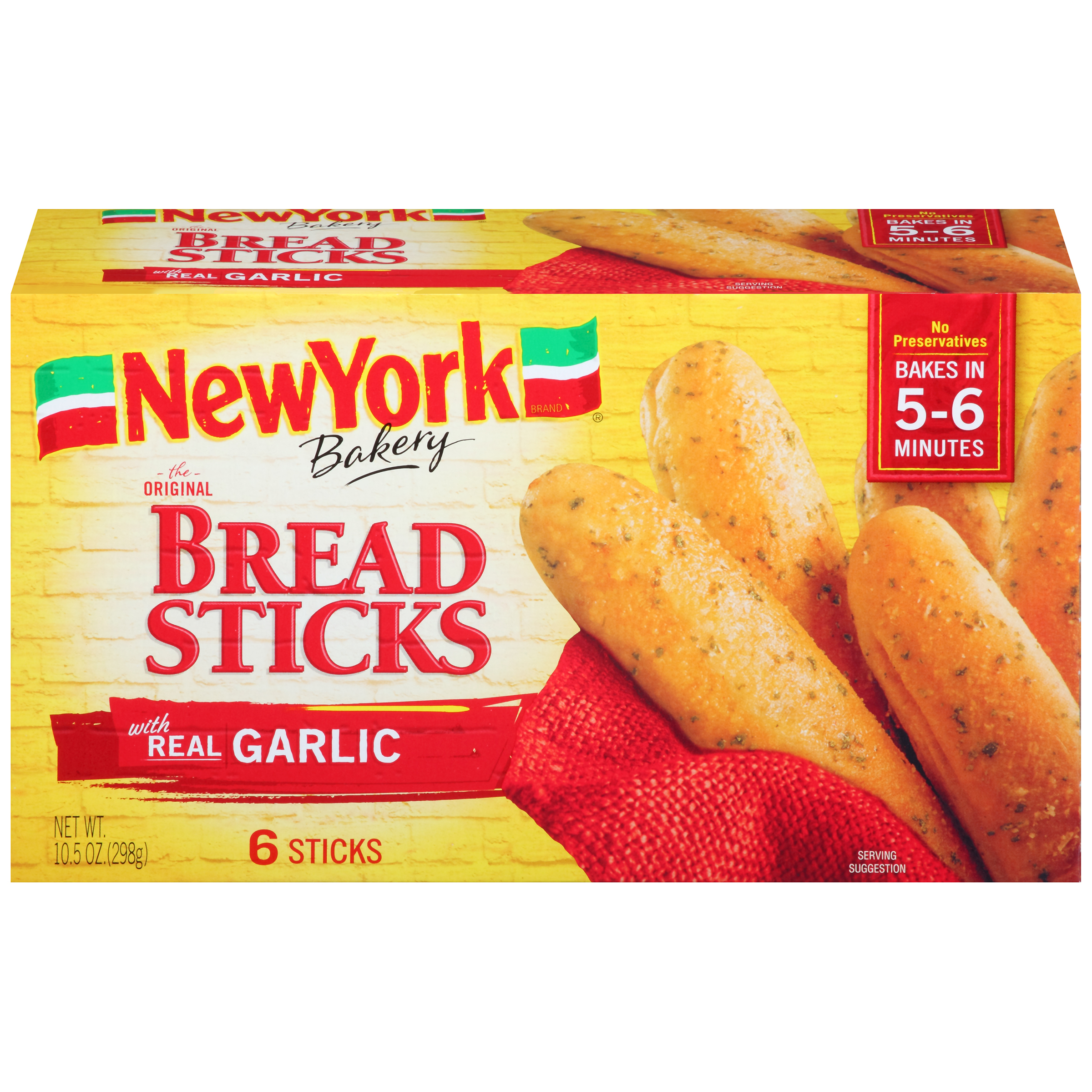 UPC 070459009107 product image for The Original with Real Garlic Bread Sticks 10.5 OZ BOX | upcitemdb.com