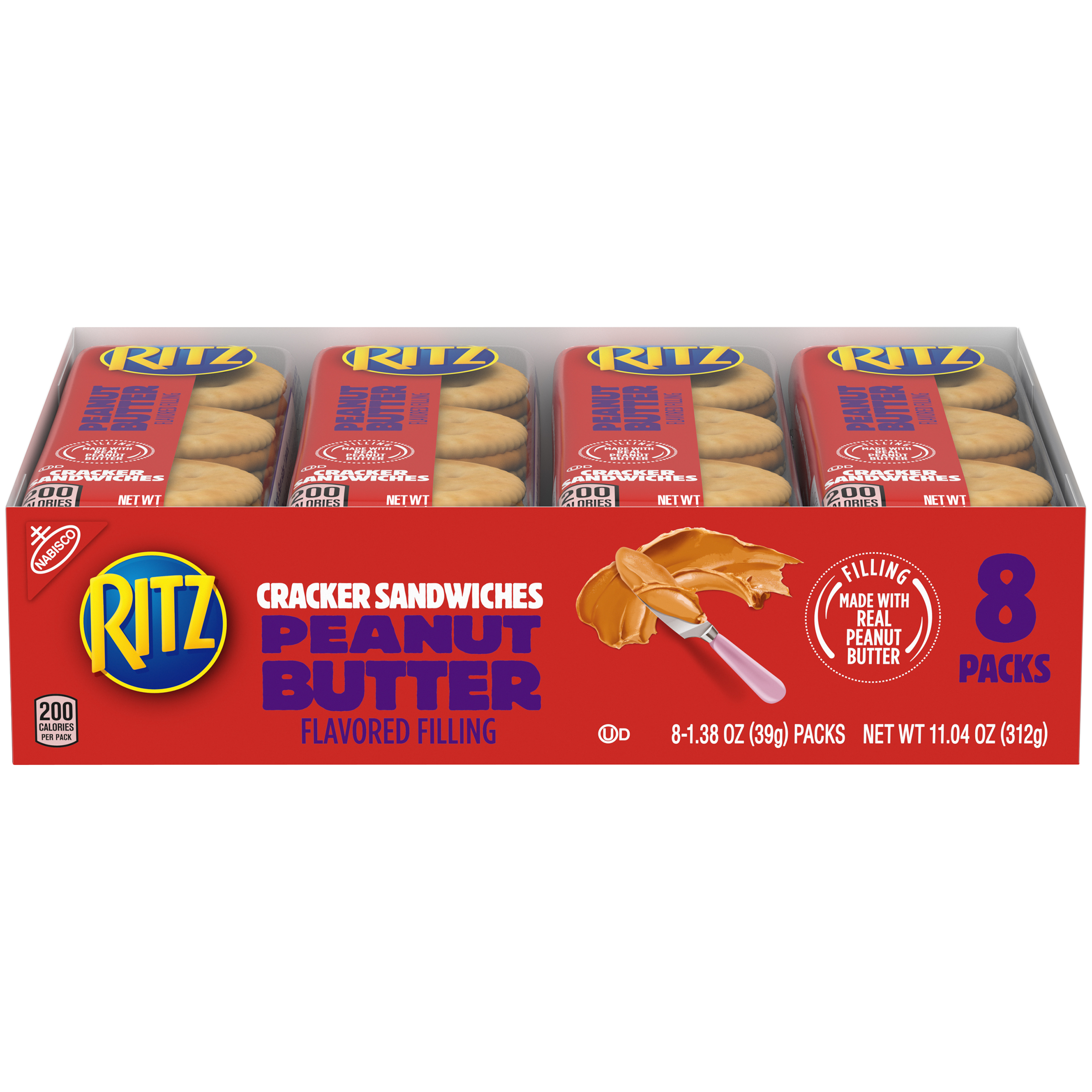 Ritz Cracker Sandwiches Peanut Butter 11.04 oz Shop Your Way Online Shopping & Earn Points on