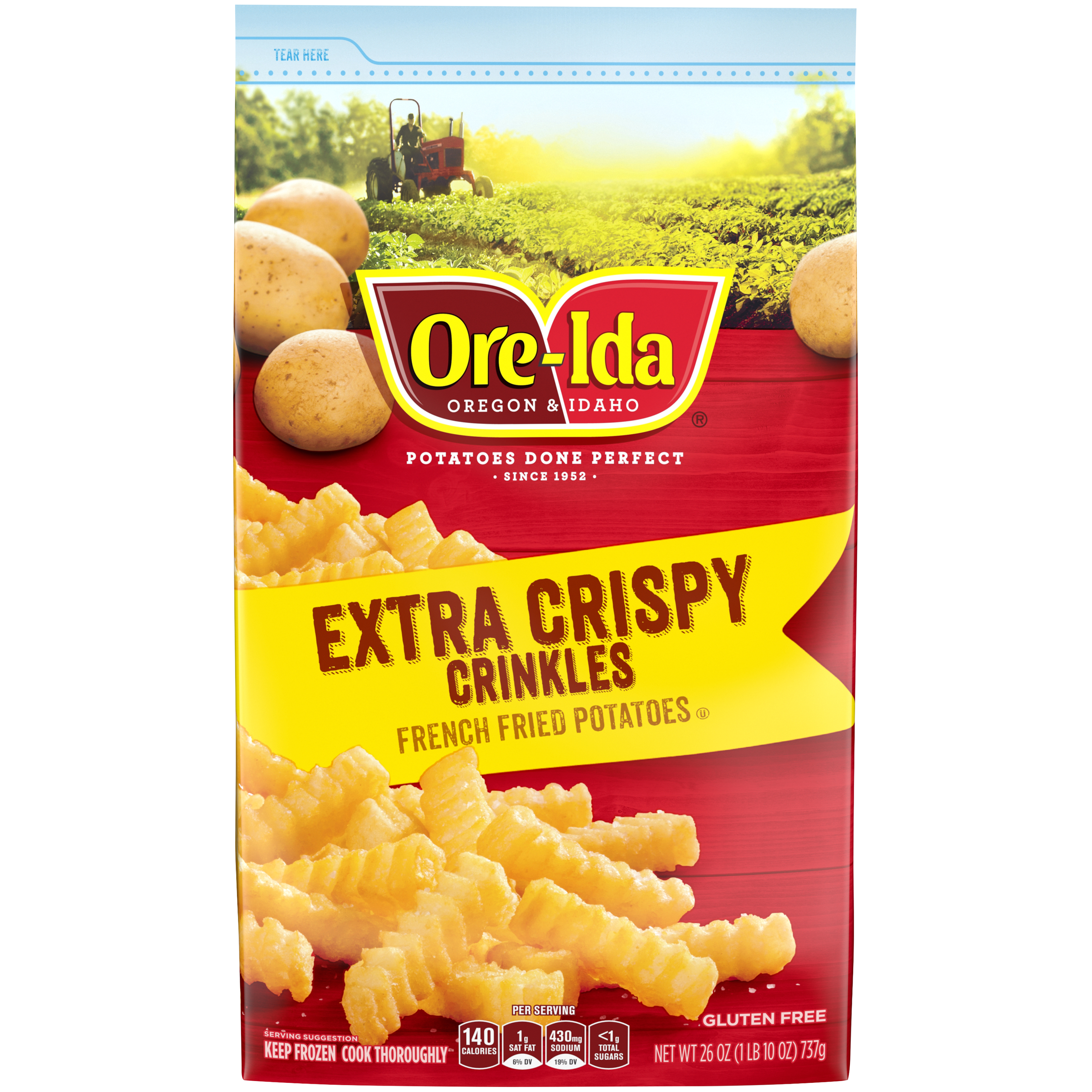 UPC 013120012600 product image for Golden Crinkles Extra Crispy French Fried Potatoes 26 OZ BAG | upcitemdb.com