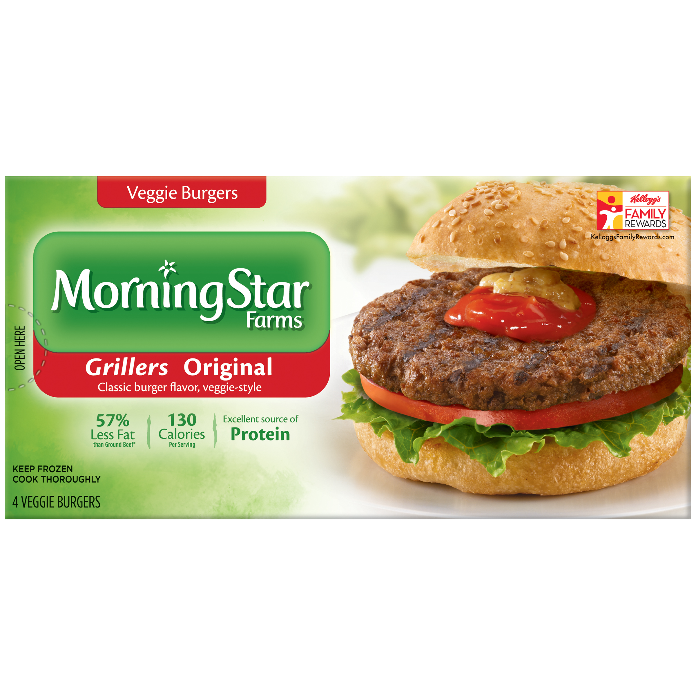 UPC 028989973108 product image for Grillers Original Veggie Burgers 9 OZ BOX | upcitemdb.com