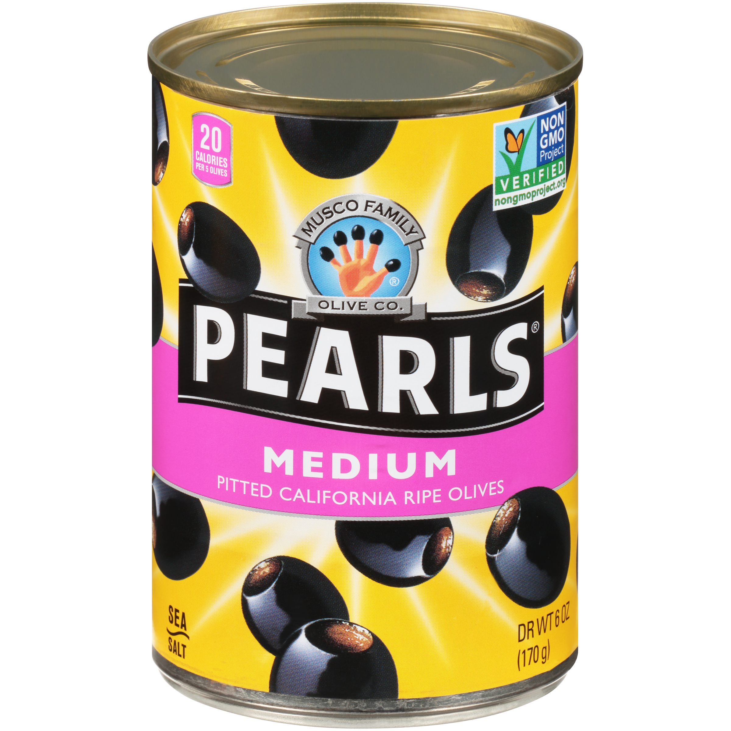 MEDIUM PITTED CALIFORNIA RIPE OLIVES