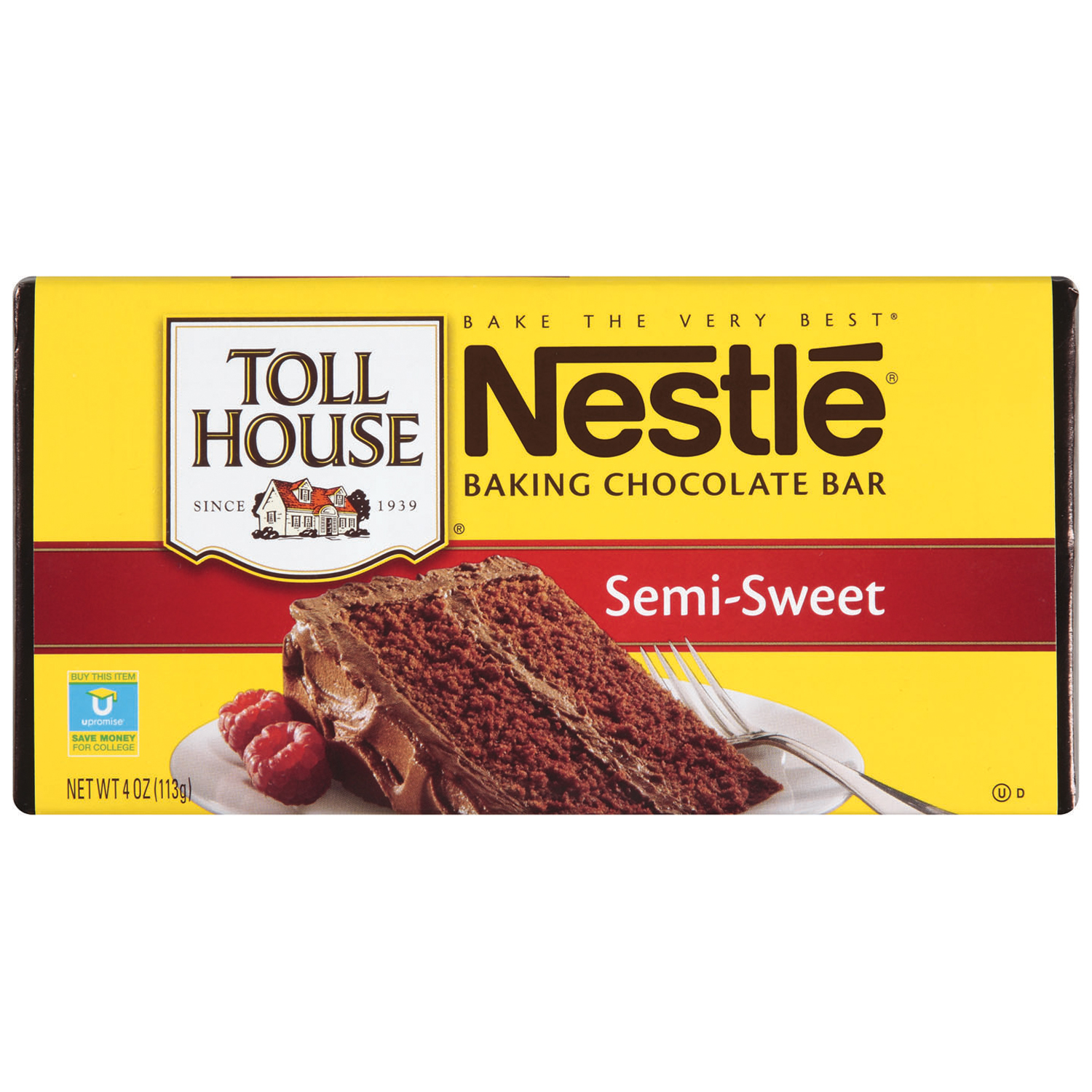 UPC 028000222178 product image for Semi-Sweet Chocolate Baking Bar 4 OZ WRAPPER | upcitemdb.com