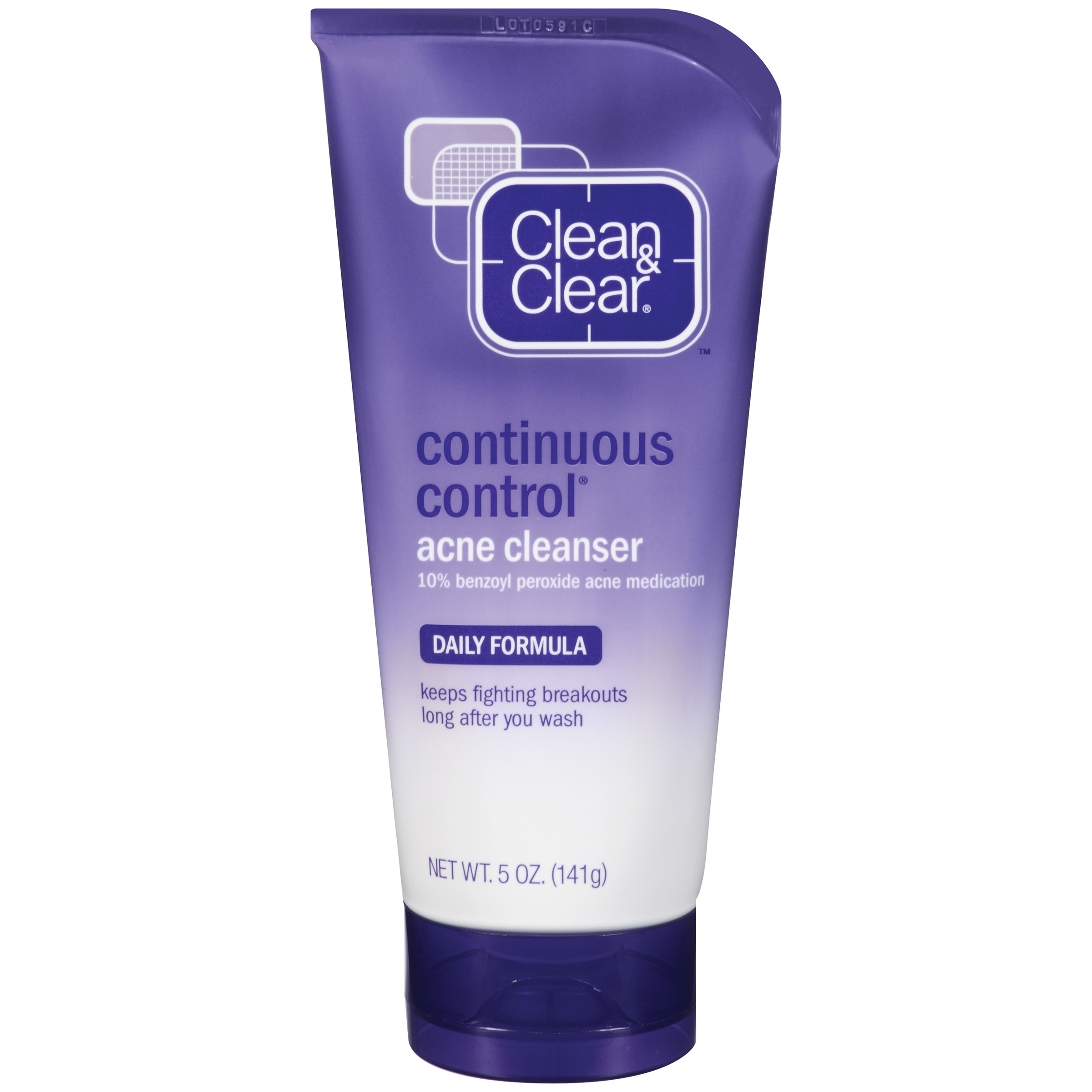 Clean & Clear Continuous ControlA Acne Cleanser Cleansers 5 OZ Tube
