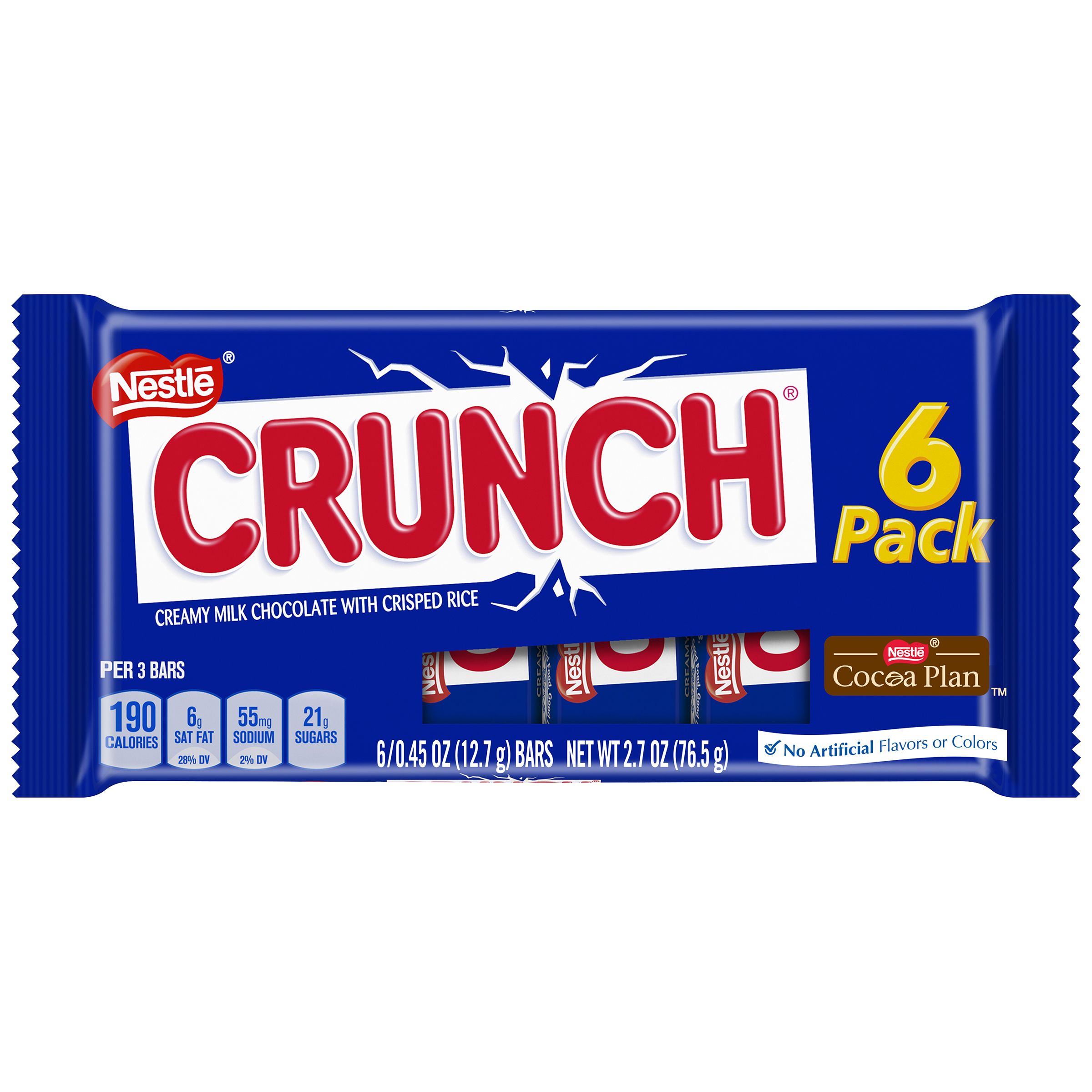 UPC 028000623296 product image for Creamy Milk Chocolate with Crisped Rice Chocolate Candy Bars 2.7 OZ TRAY | upcitemdb.com