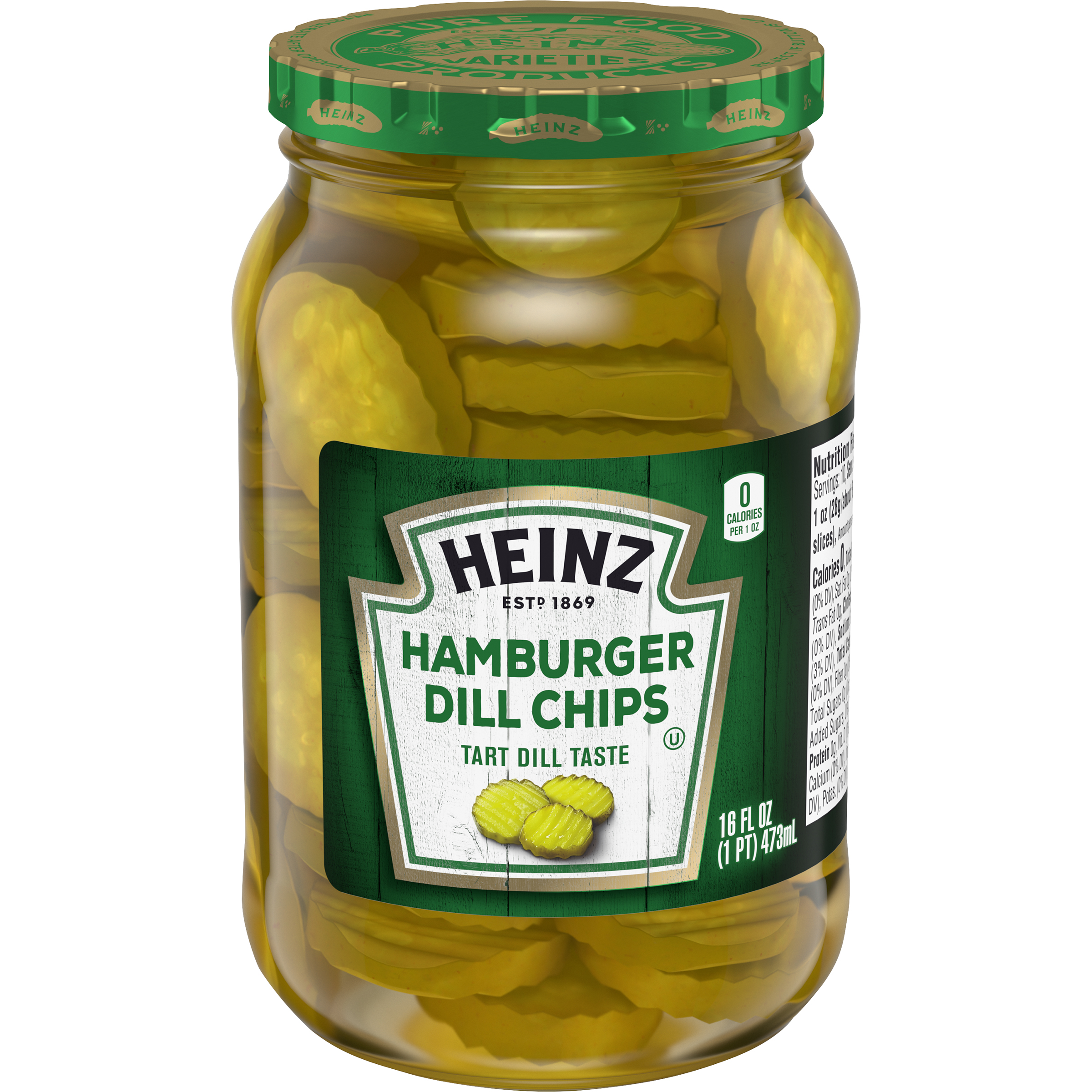 UPC 013000005791 Heinz Hamburger Dill Pickle Chips 16 fl oz Jar