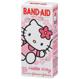 Band-Aid Hello Kitty® All One Size Decorated 10 CT PEG ...