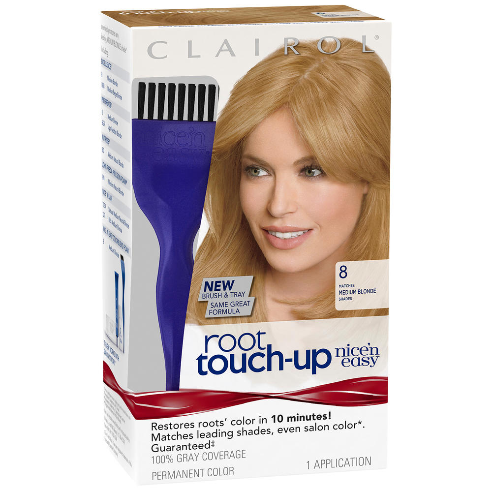 Nice 'n Easy Root Touch-Up 008 Medium Blonde Hair Color 1 KT BOX