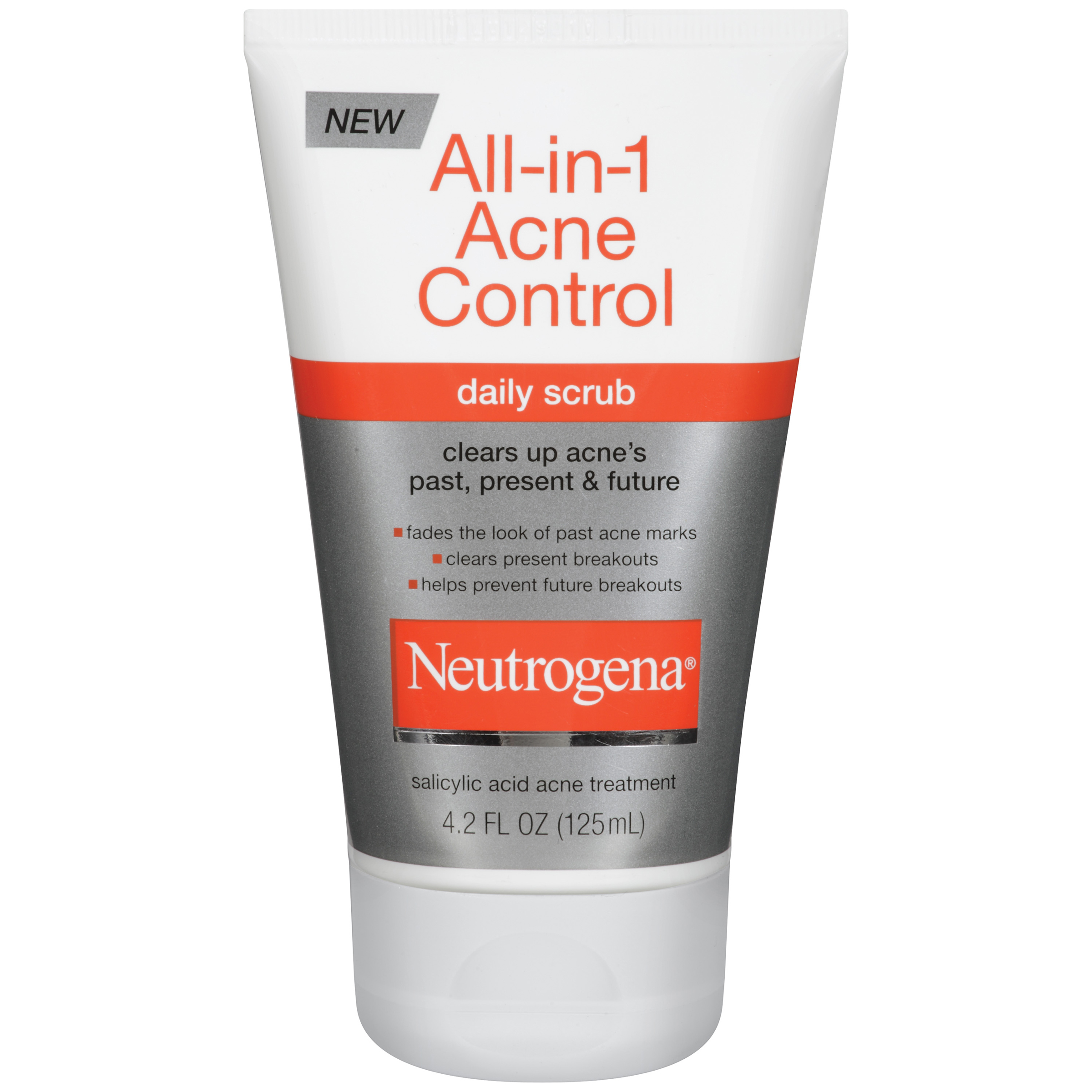 Neutrogena Daily Scrub All-In-1 Acne Control 4.2 OZ Tube