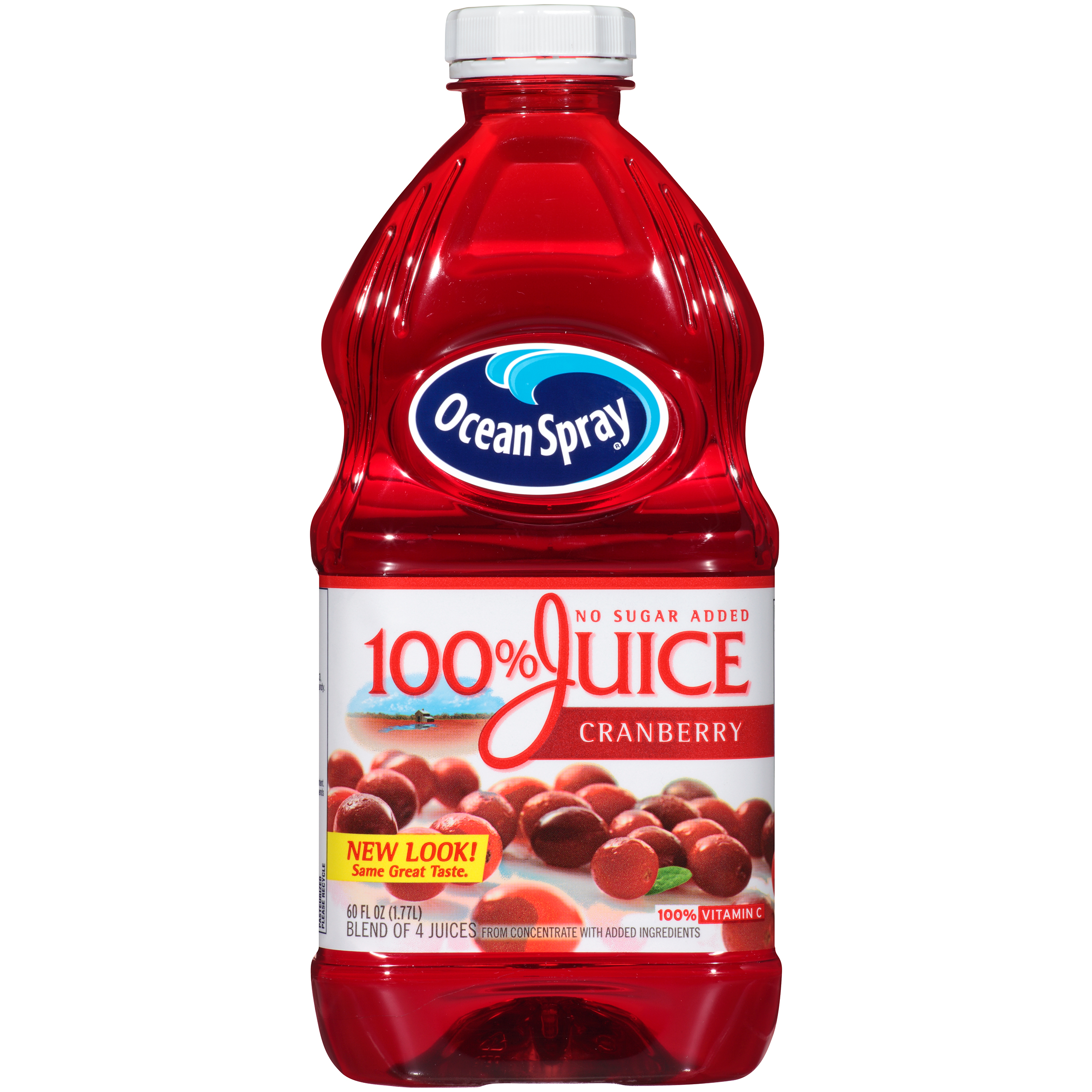 UPC 031200330147 - Ocean Spray 100% Juice with No Sugar Added Cranberry