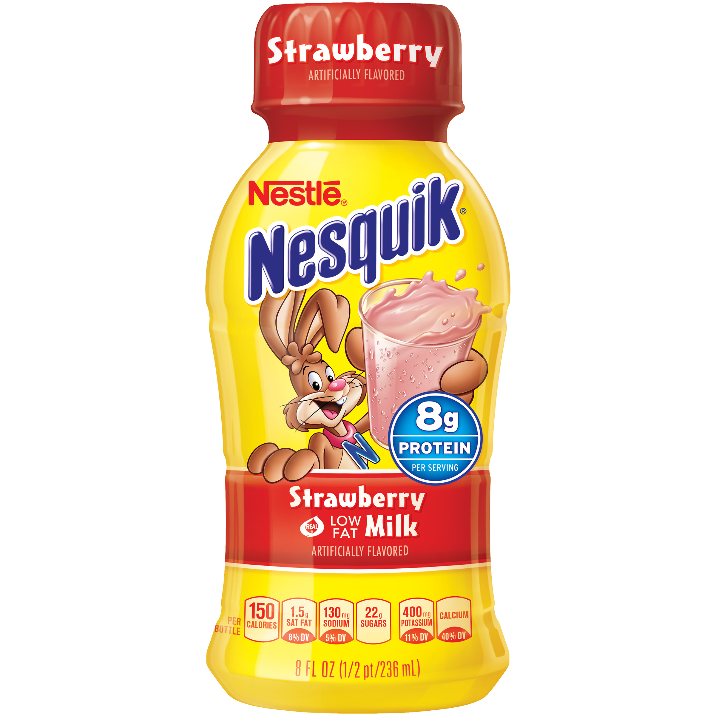 UPC 028000085902 product image for Strawberry Flavored Low Fat Milk 1% | upcitemdb.com