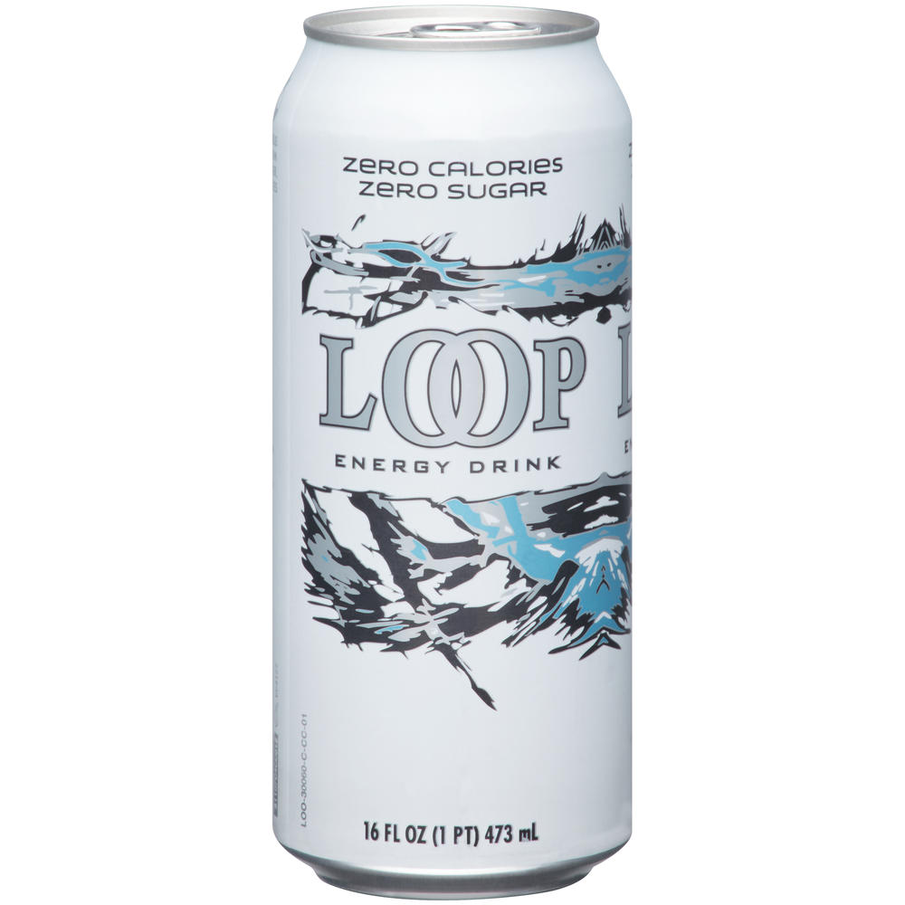Smart Sense Loop Energy Drink, Sugar Free, 16 fl oz, (1 pt) 473 ml