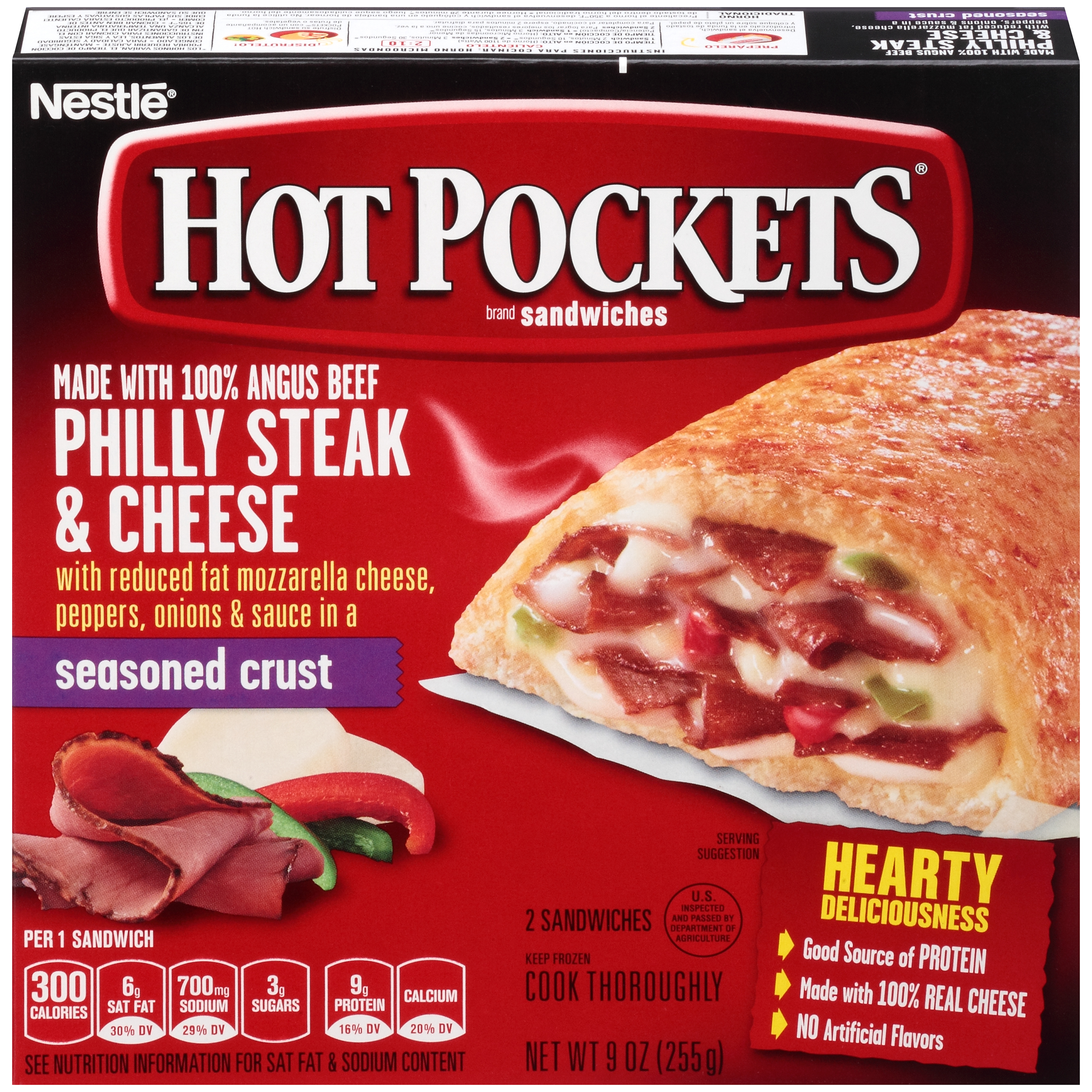 UPC 043695071078 product image for Philly Steak & Cheese Frozen Sandwiches | upcitemdb.com