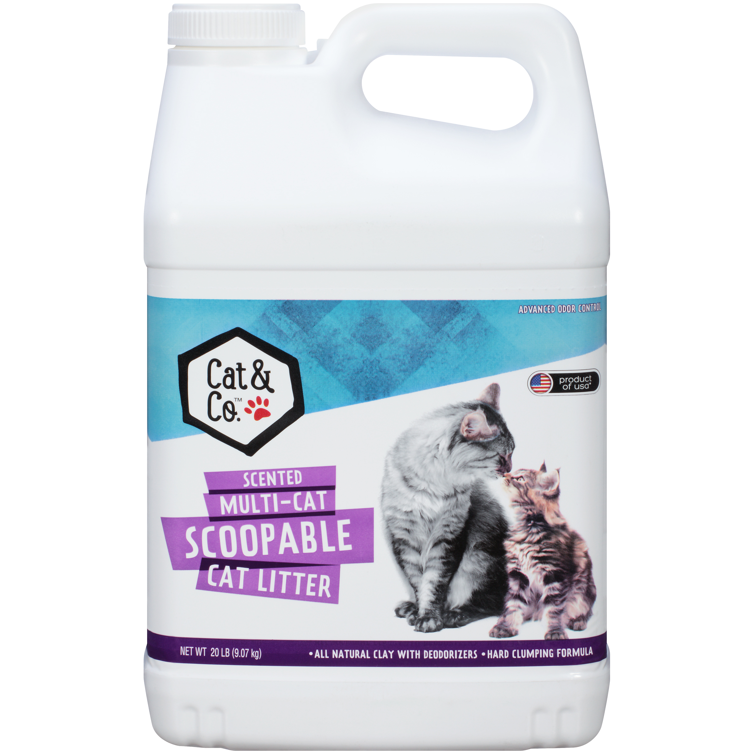 Cat & Co. Scented MultiCat, Scoopable Cat Litter, 20 Lb Shop Your