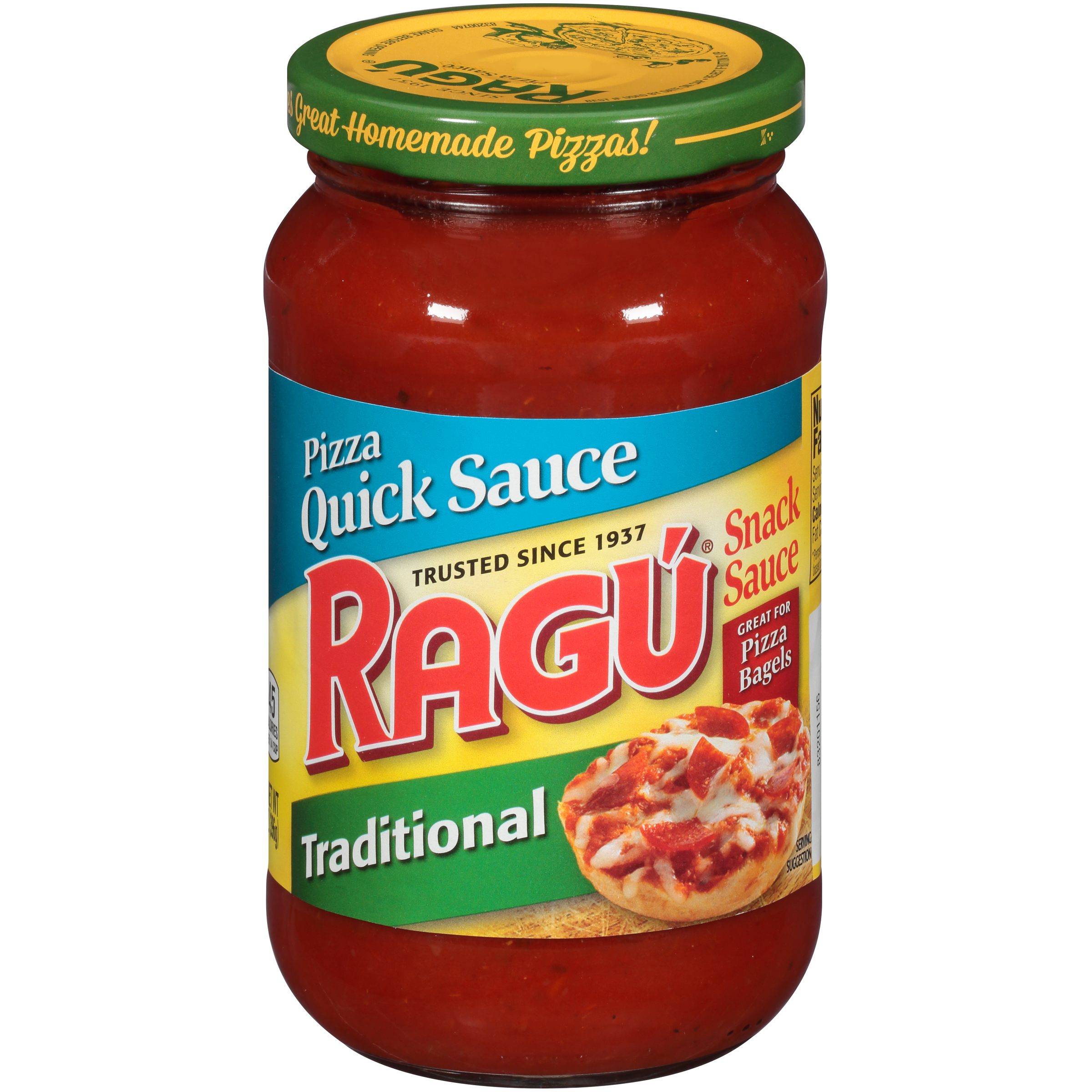 UPC 036200005804 Ragu Pizza Quick Snack Sauce Traditional 1 Jar