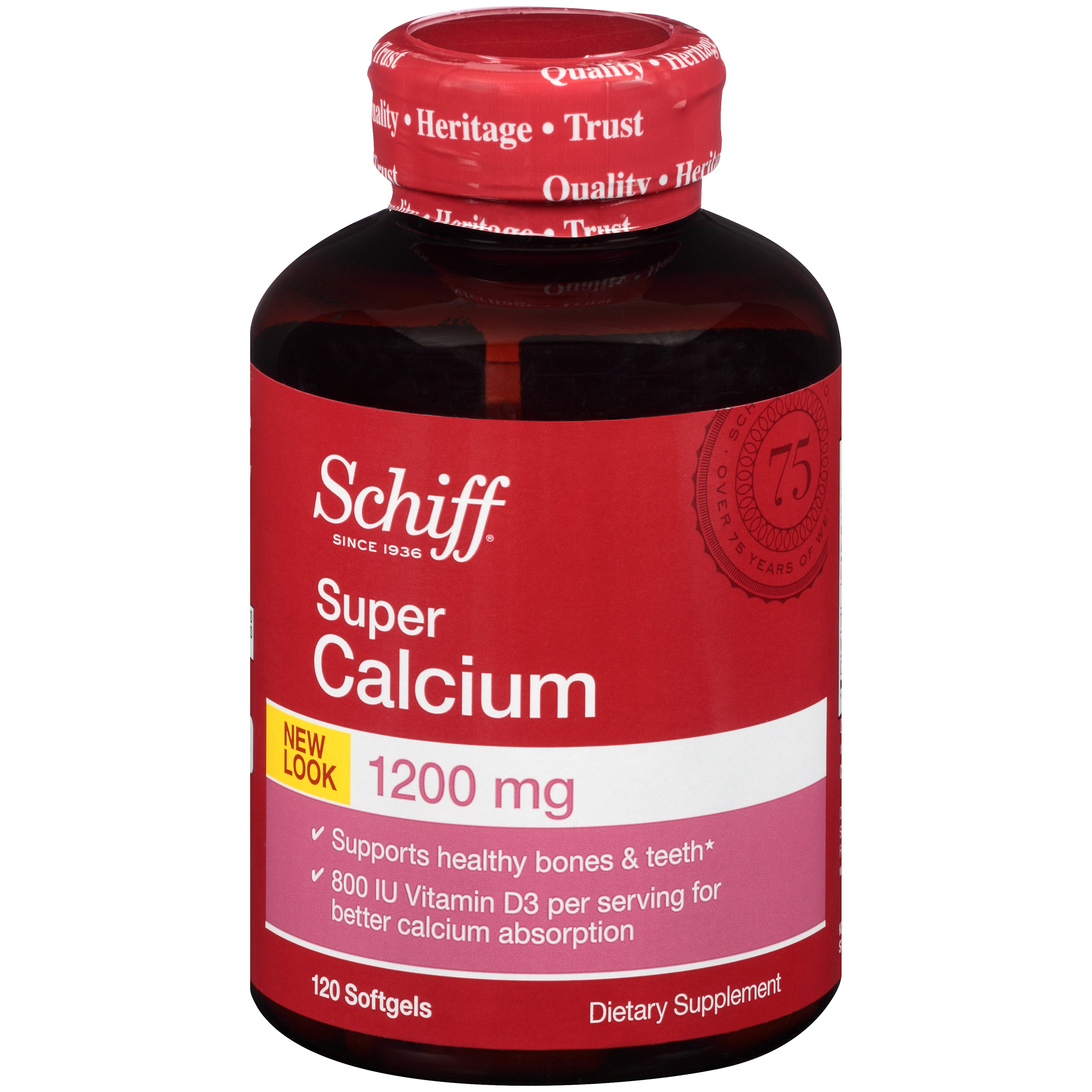 Super Calcium 1200mg Dietary Supplement