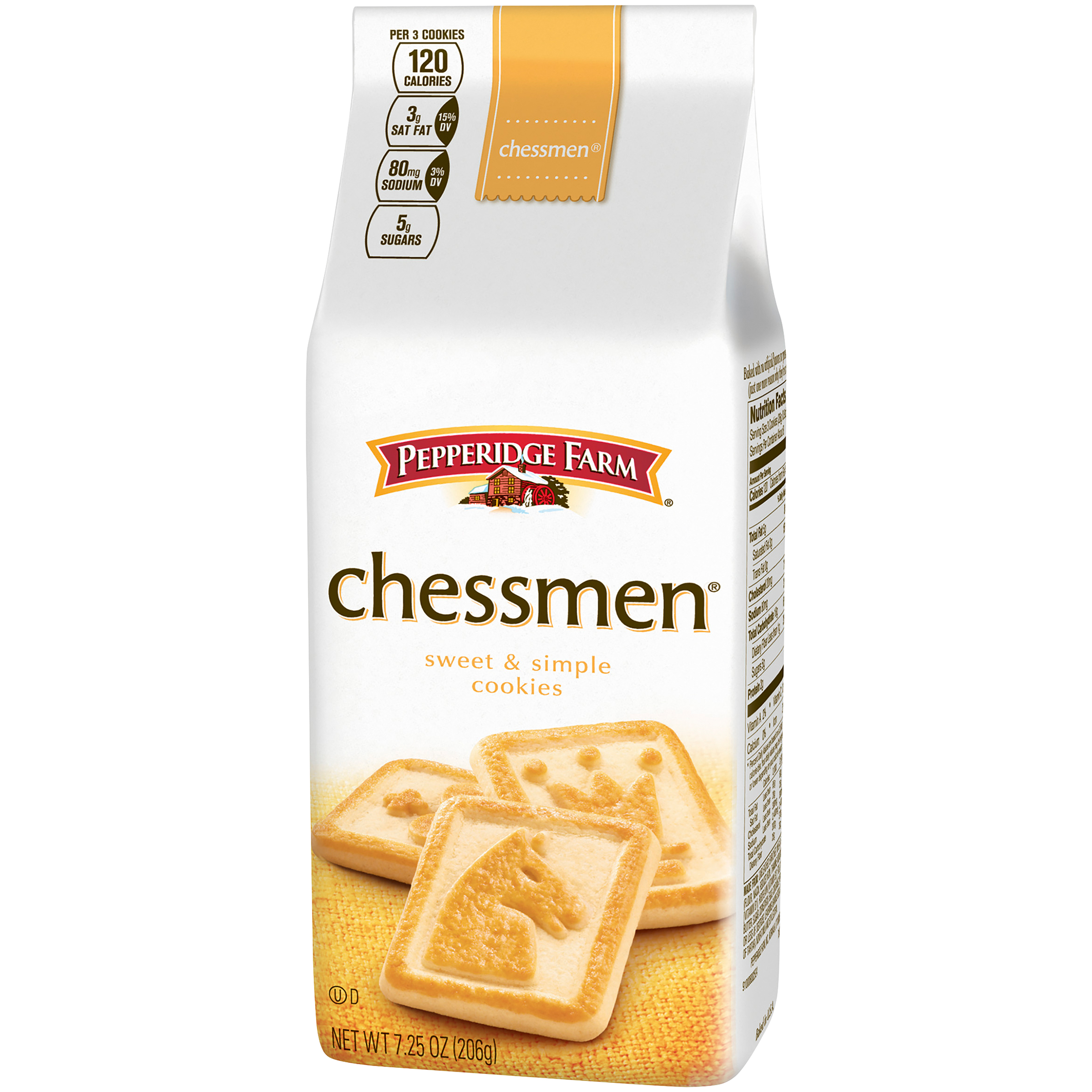 UPC 014100079521 Pepperidge Farm Chessmen Cookies, 7.25ounce (pack