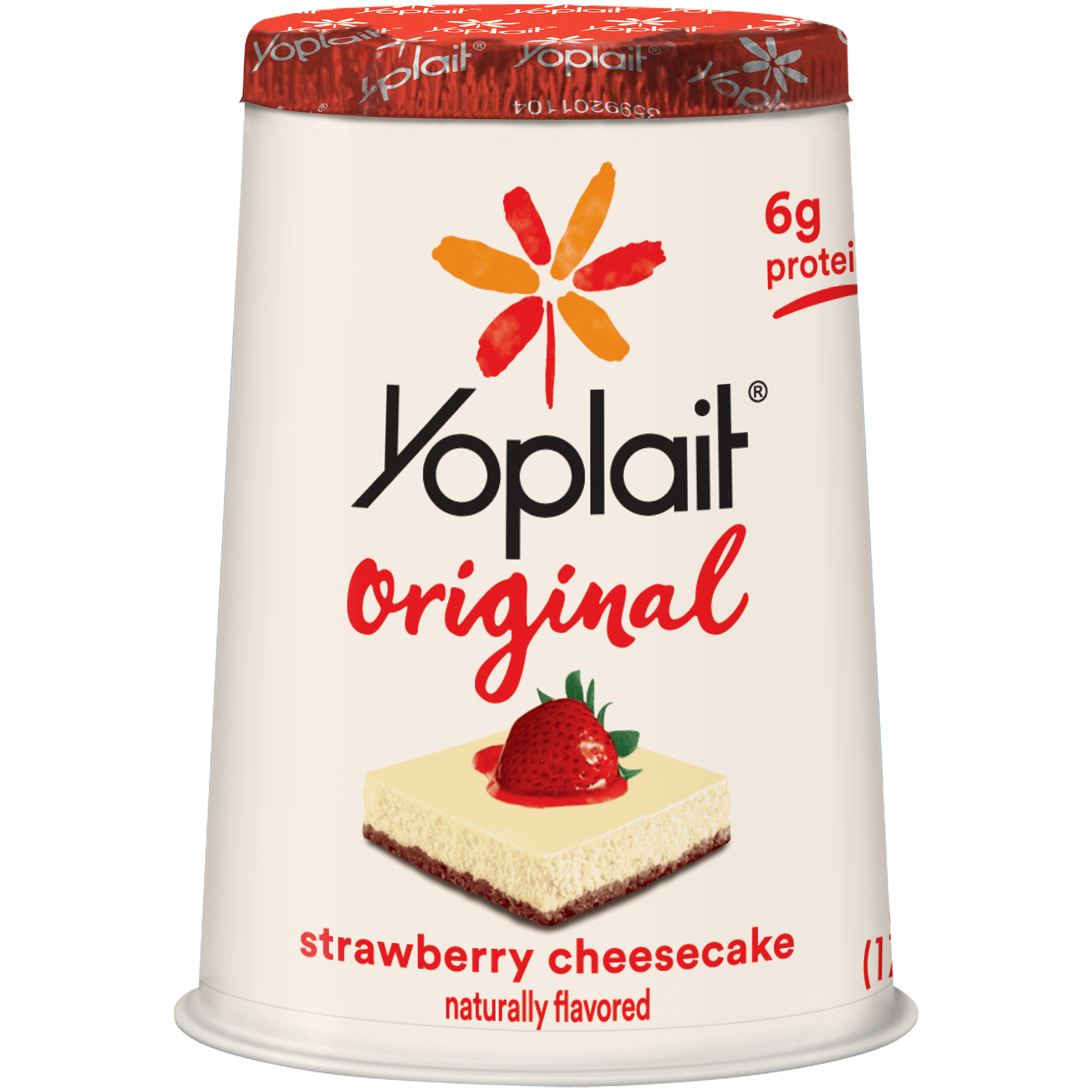 UPC 070470003252 product image for Original Strawberry Cheesecake Flavored Low Fat Yogurt | upcitemdb.com