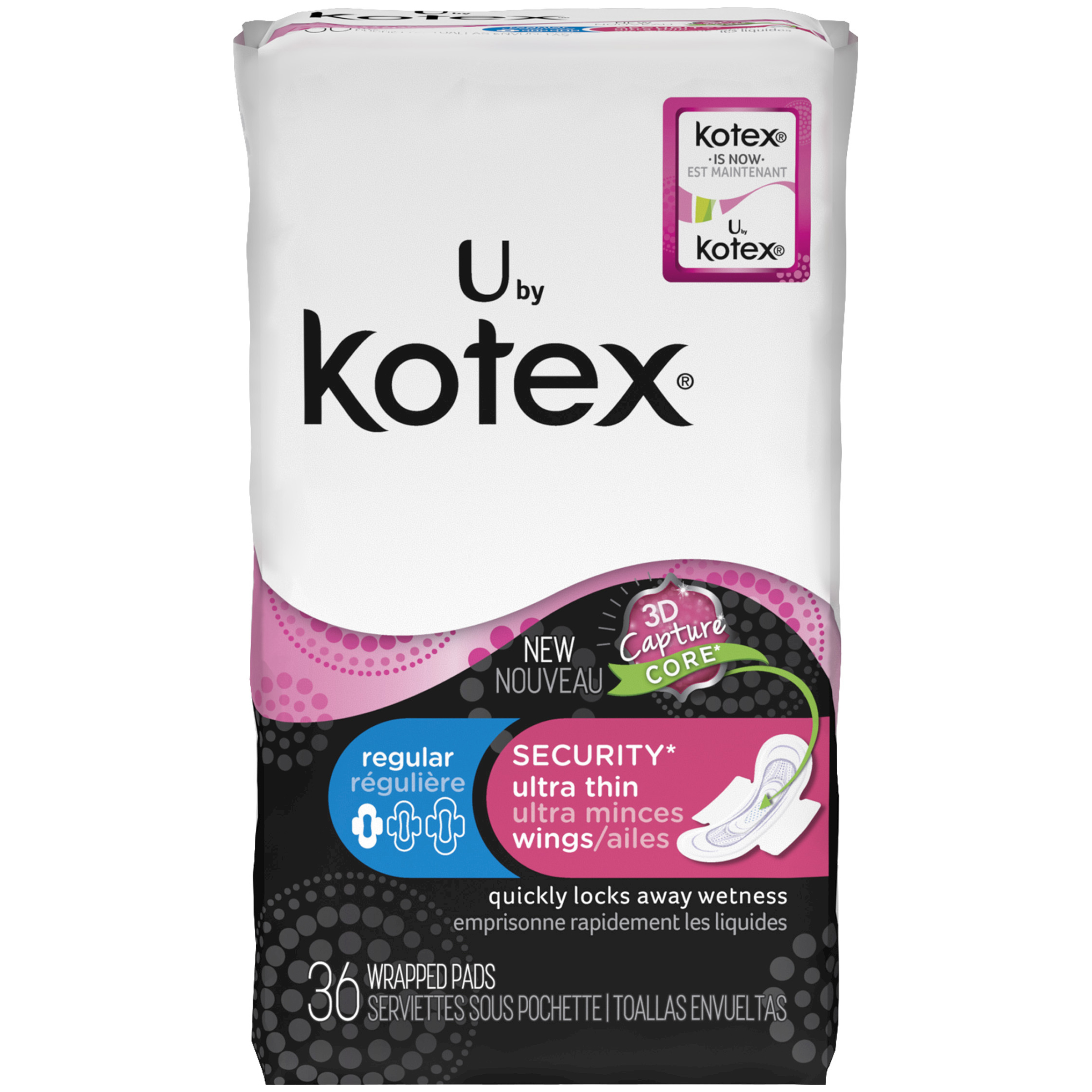 U By Kotex Panty Liners UPC & Barcode