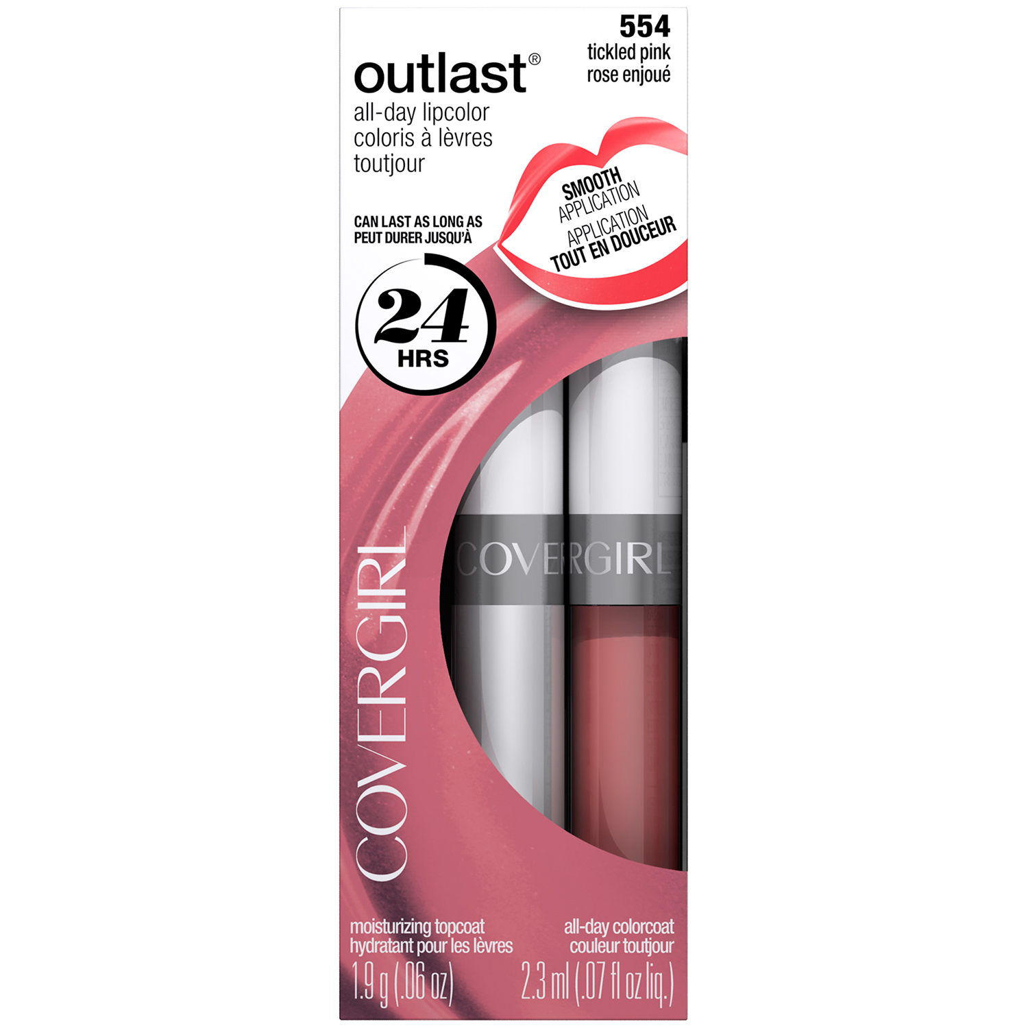 Covergirl outlast all day lipcolor, ultra violet 580 1 ea - pharmapacks.