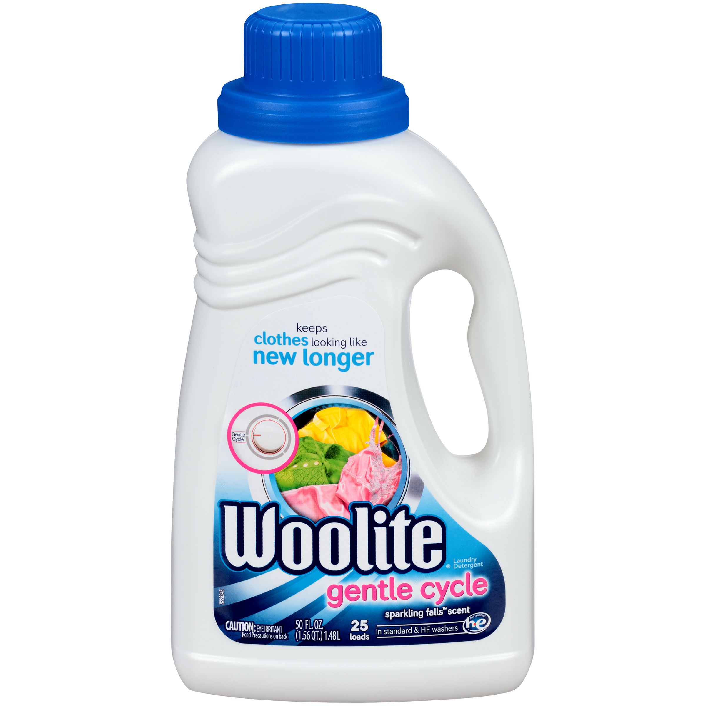 Woolite Detergent, For All Fabrics, 50 fl oz (1.56 qt) 1.48 lt Shop