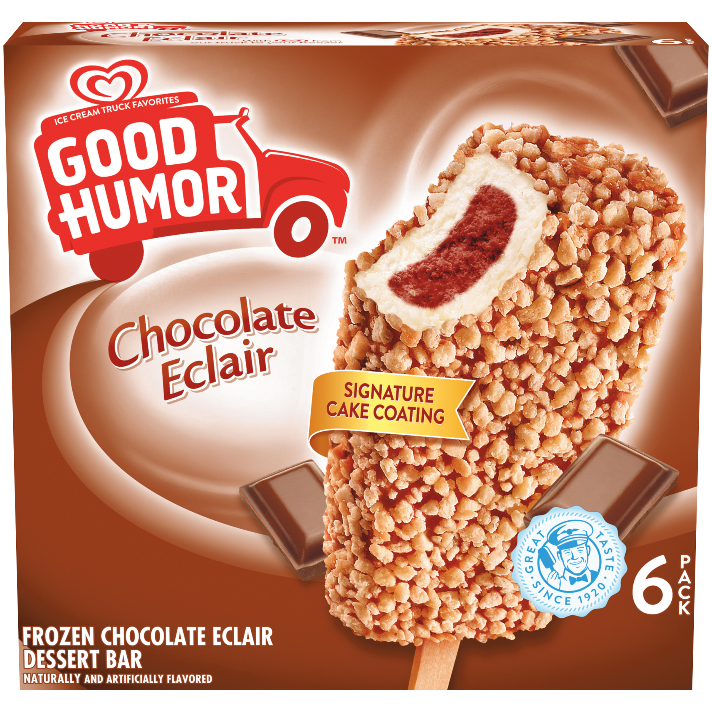 Good Humor Chocolate Eclair Ice Cream Bar