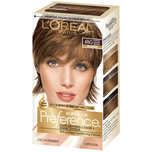 L'Oreal 6-1/2g Warmer Lightest Golden Brown Hair Color 1 ...