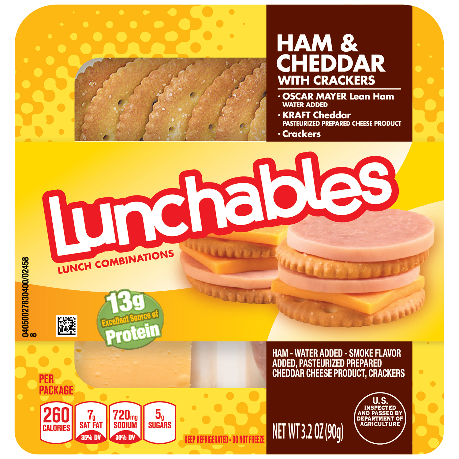 UPC 044700024584 product image for Ham & Cheddar with Crackers | upcitemdb.com