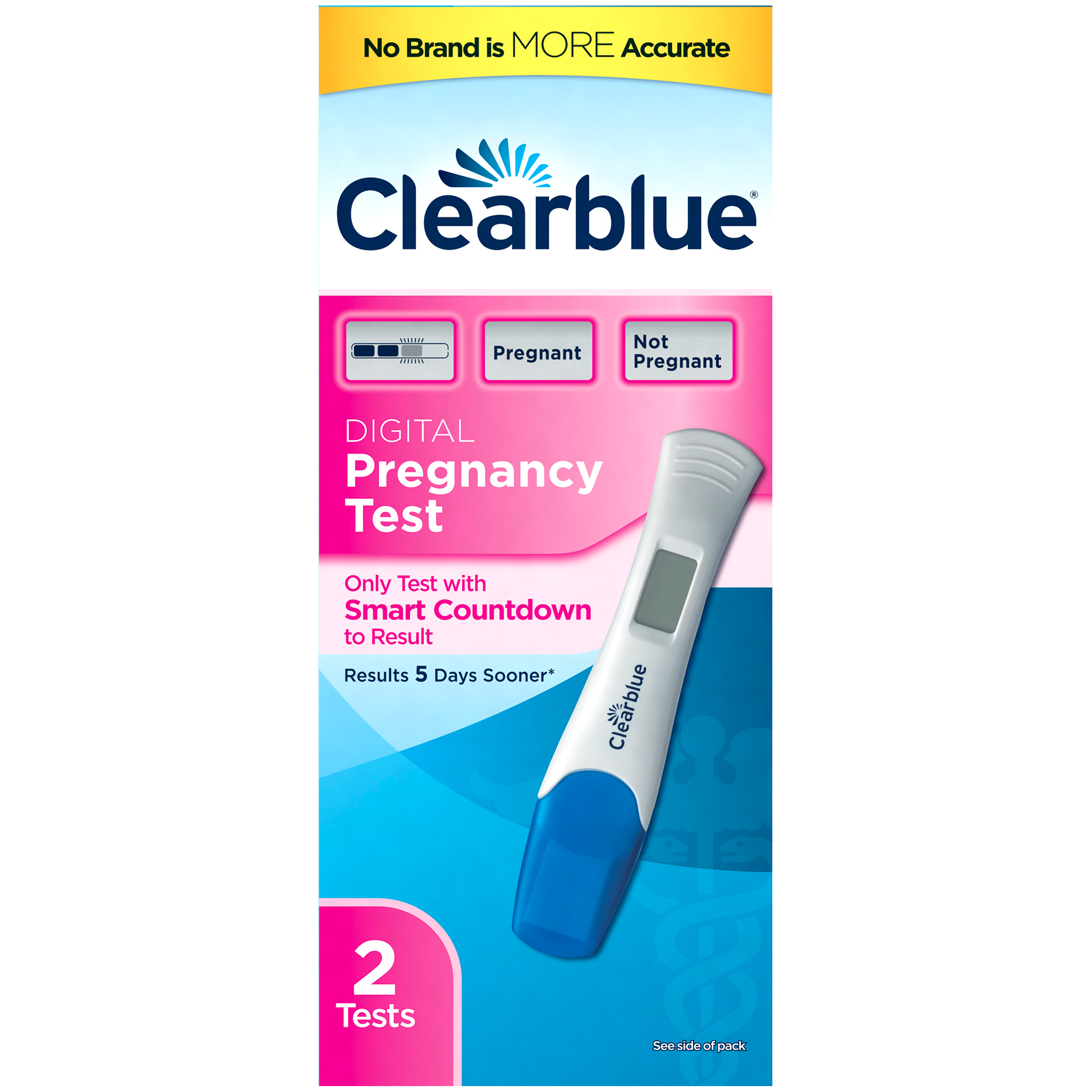 Clearblue Easy Pregnancy Test, Digital, 2 tests Shop Your Way Online