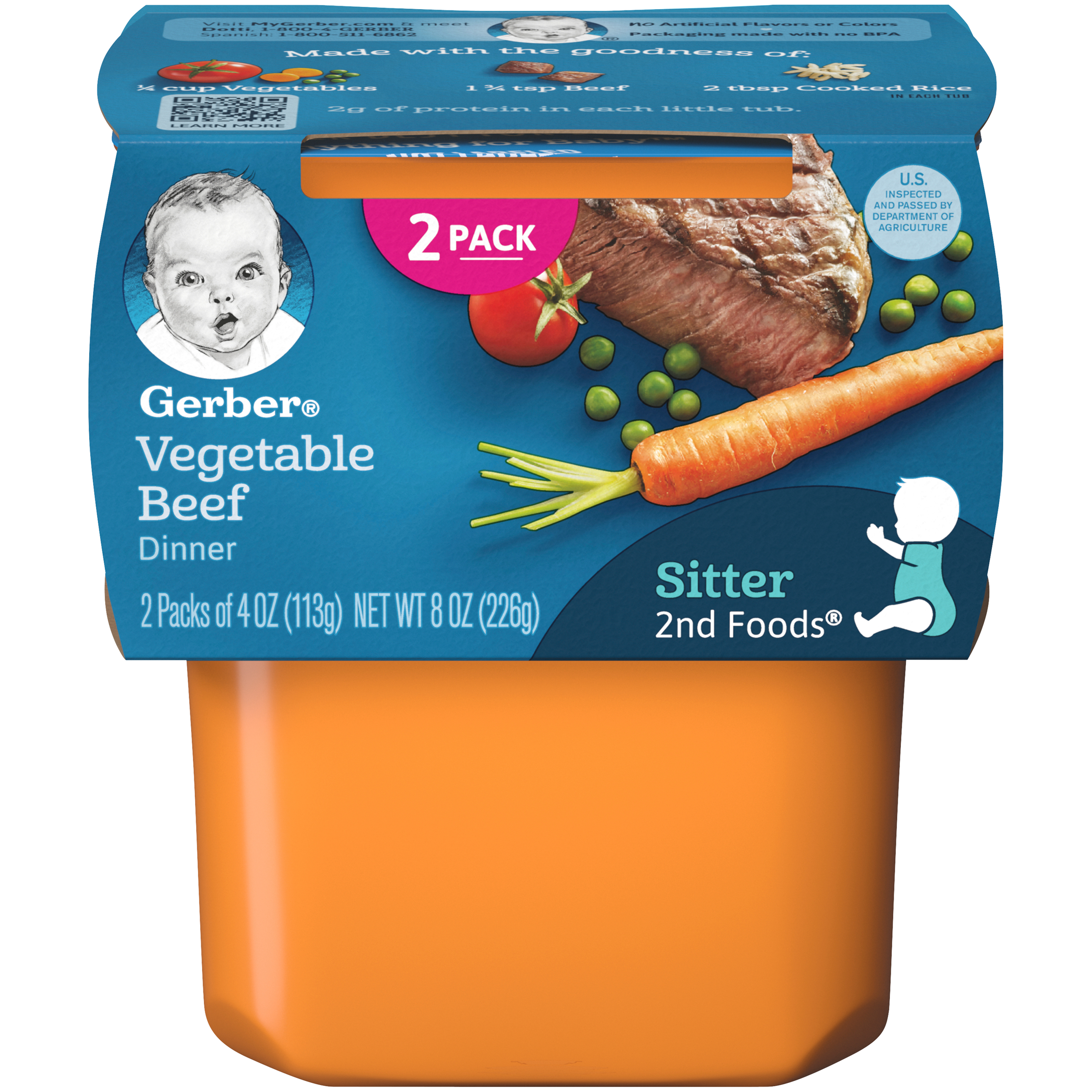 Gerber 2nd Foods UPC & Barcode