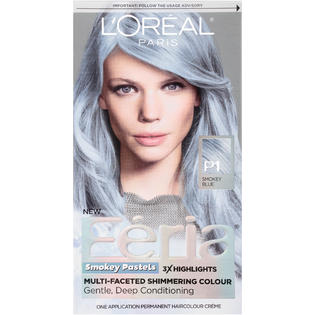 FERIA Smokey Pastels P1 Smokey Blue Hair Color 1 KT BOX ...