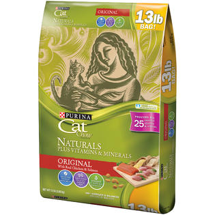 Purina Cat Chow Naturals Cat Food, 13 lb