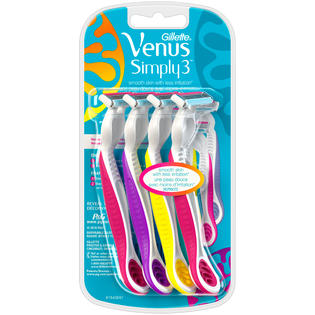 Venus Simply Razors, Disposable, 4 razors - Beauty - Shaving & Hair ...