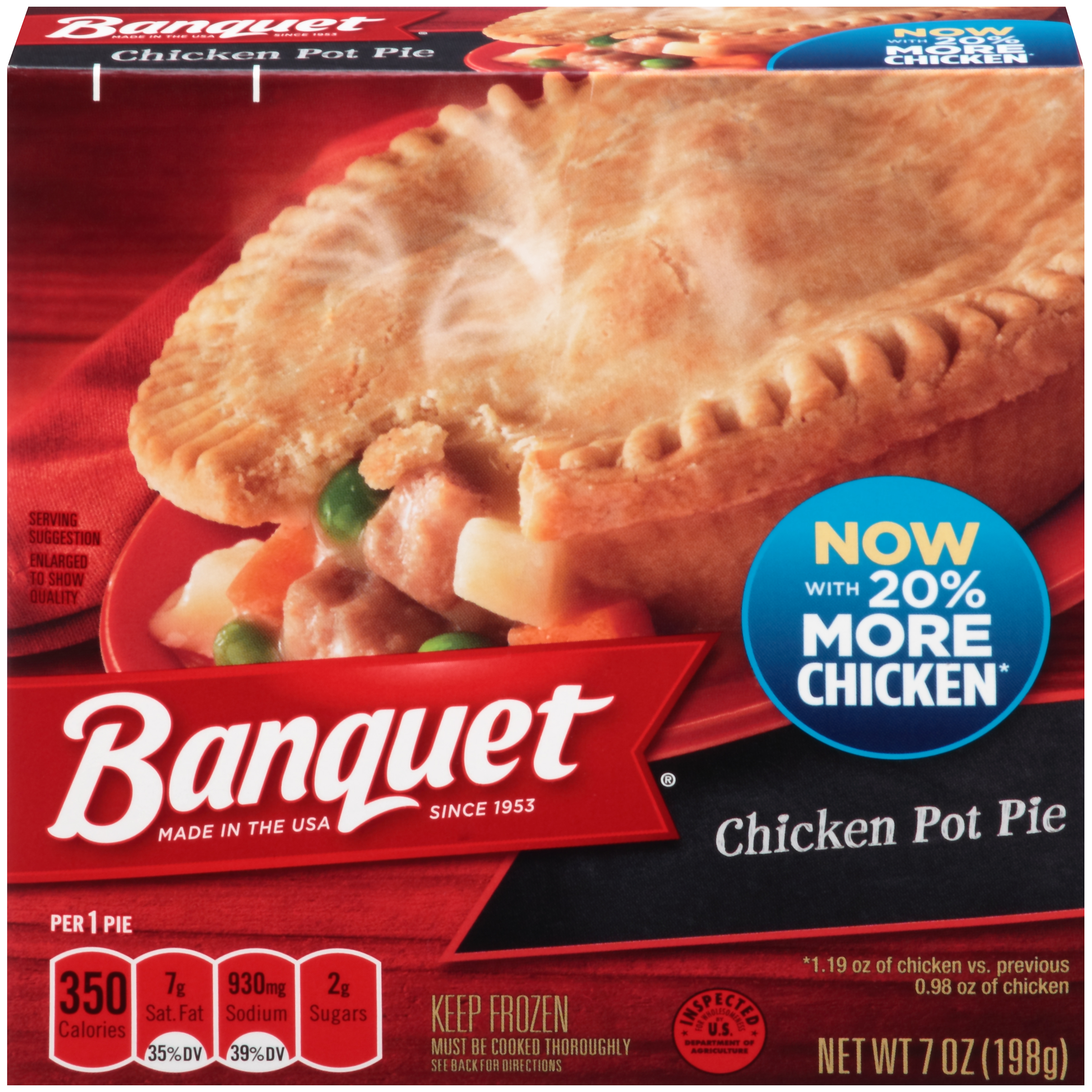 UPC 031000101015 product image for Chicken Pot Pie 7 OZ BOX | upcitemdb.com