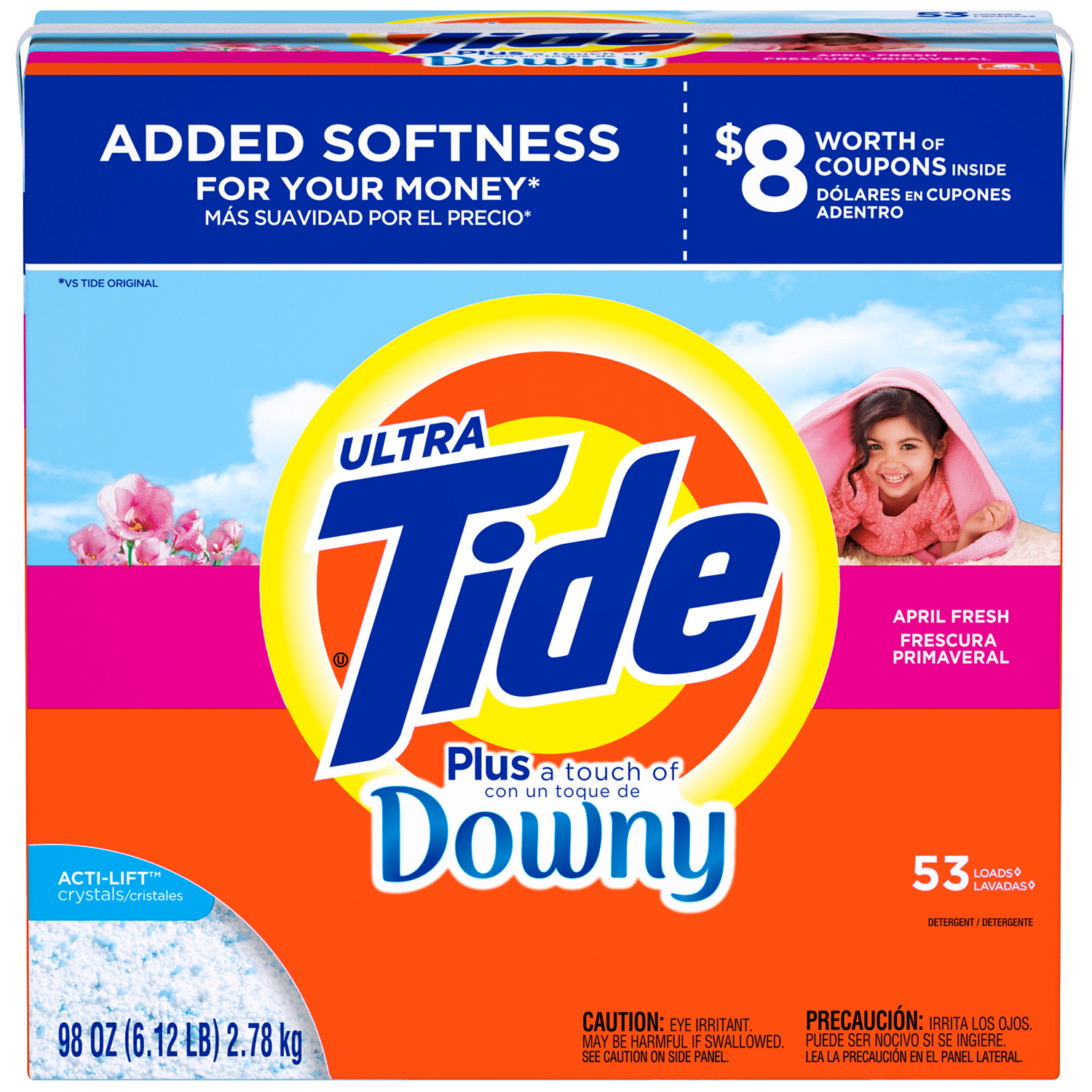 Tide Powder Detergent UPC & Barcode