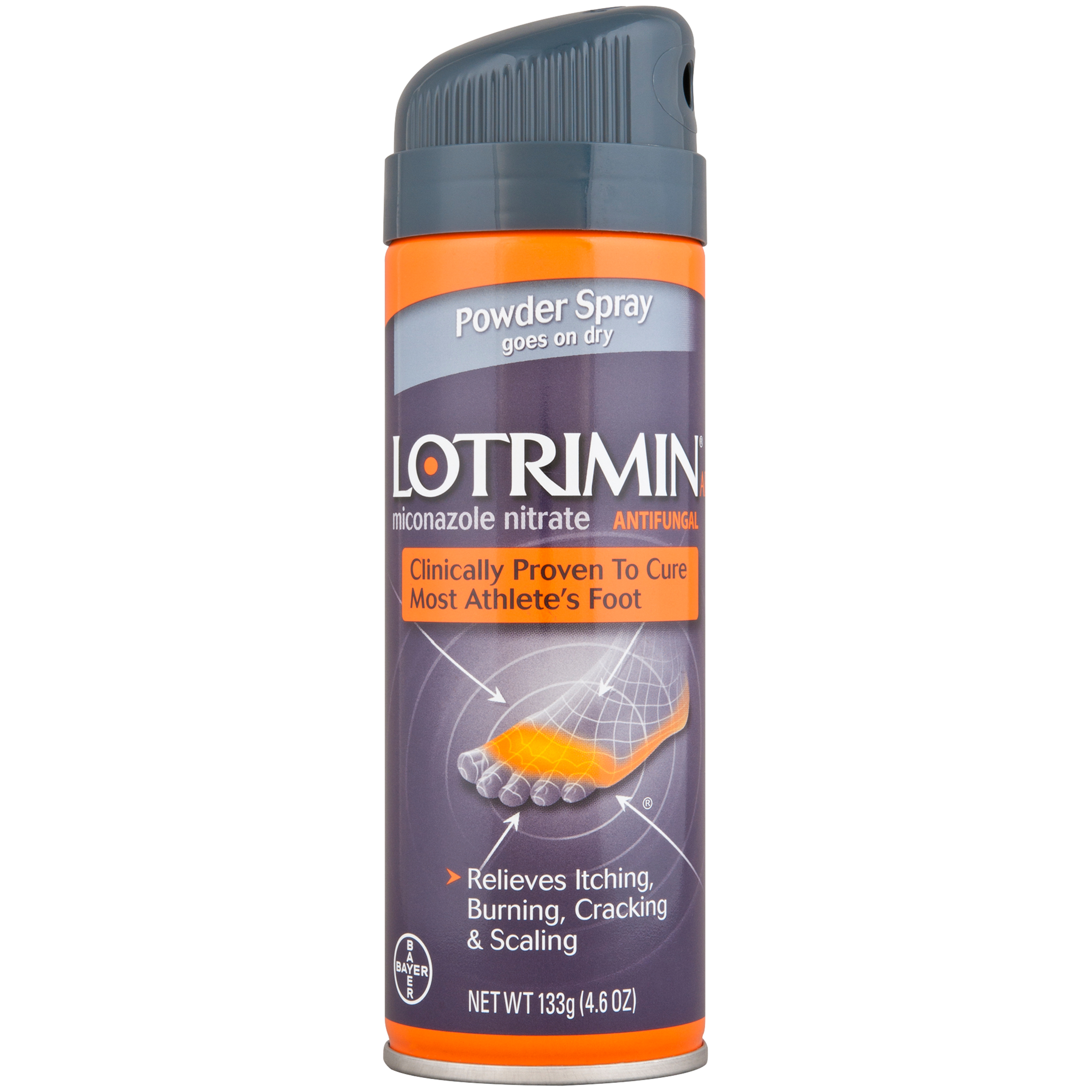 Lotrimin AF Antifungal, Powder Spray, 4.6 oz (133 g